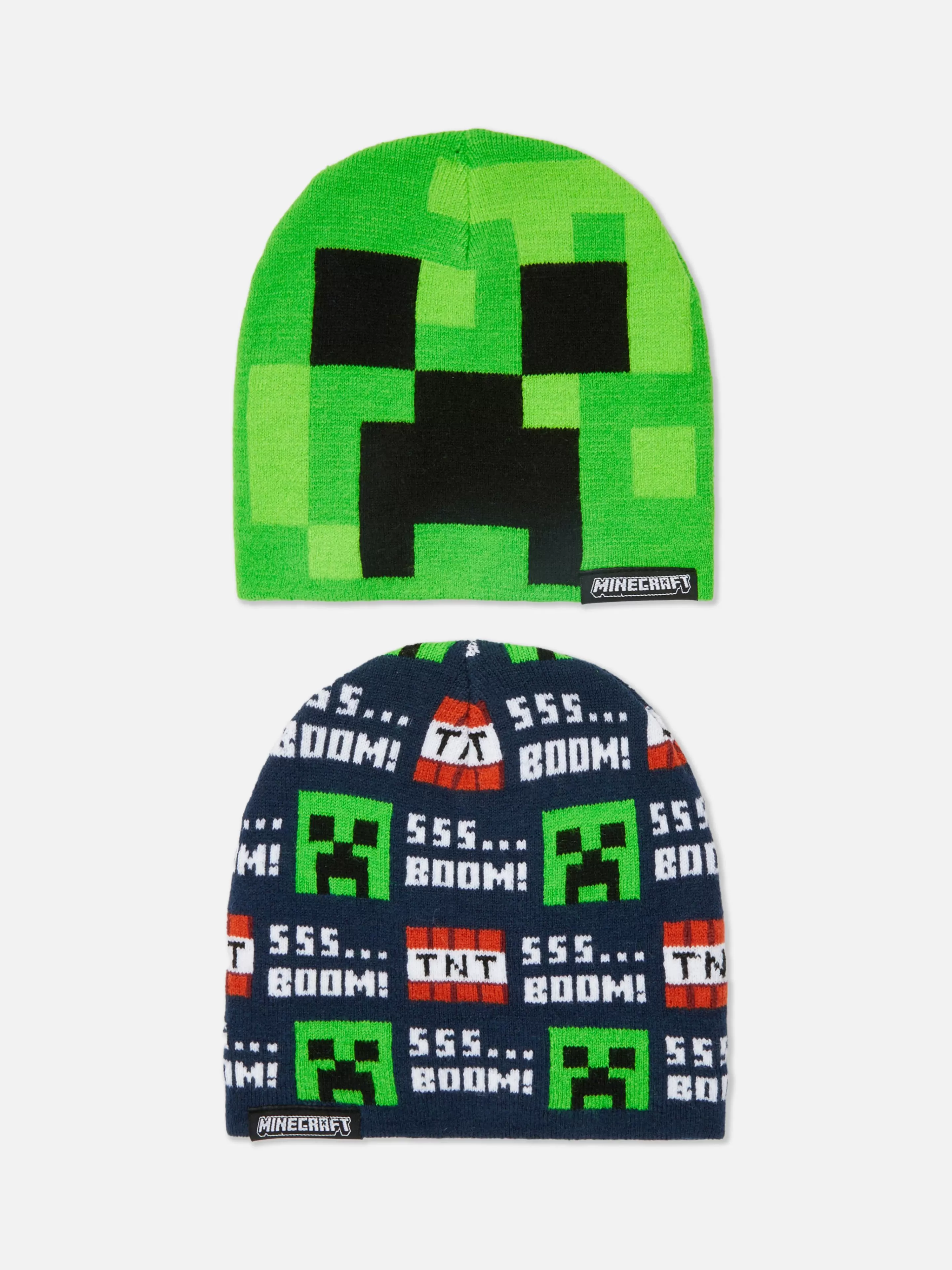 Lot De 2 Bonnets Minecraft-Primark Best Sale