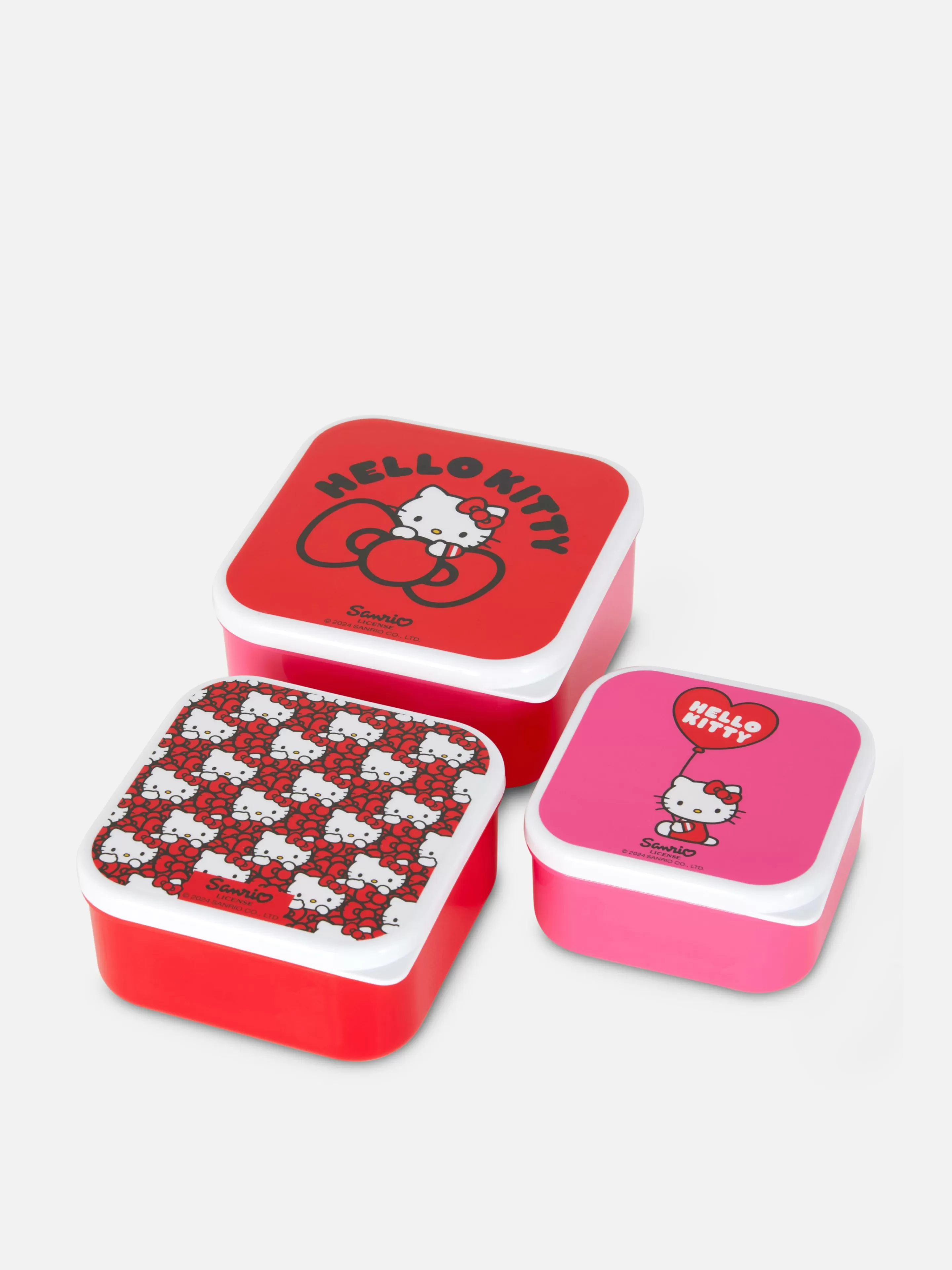 Lot De 3 Boîtes à Encas Hello Kitty-Primark Best