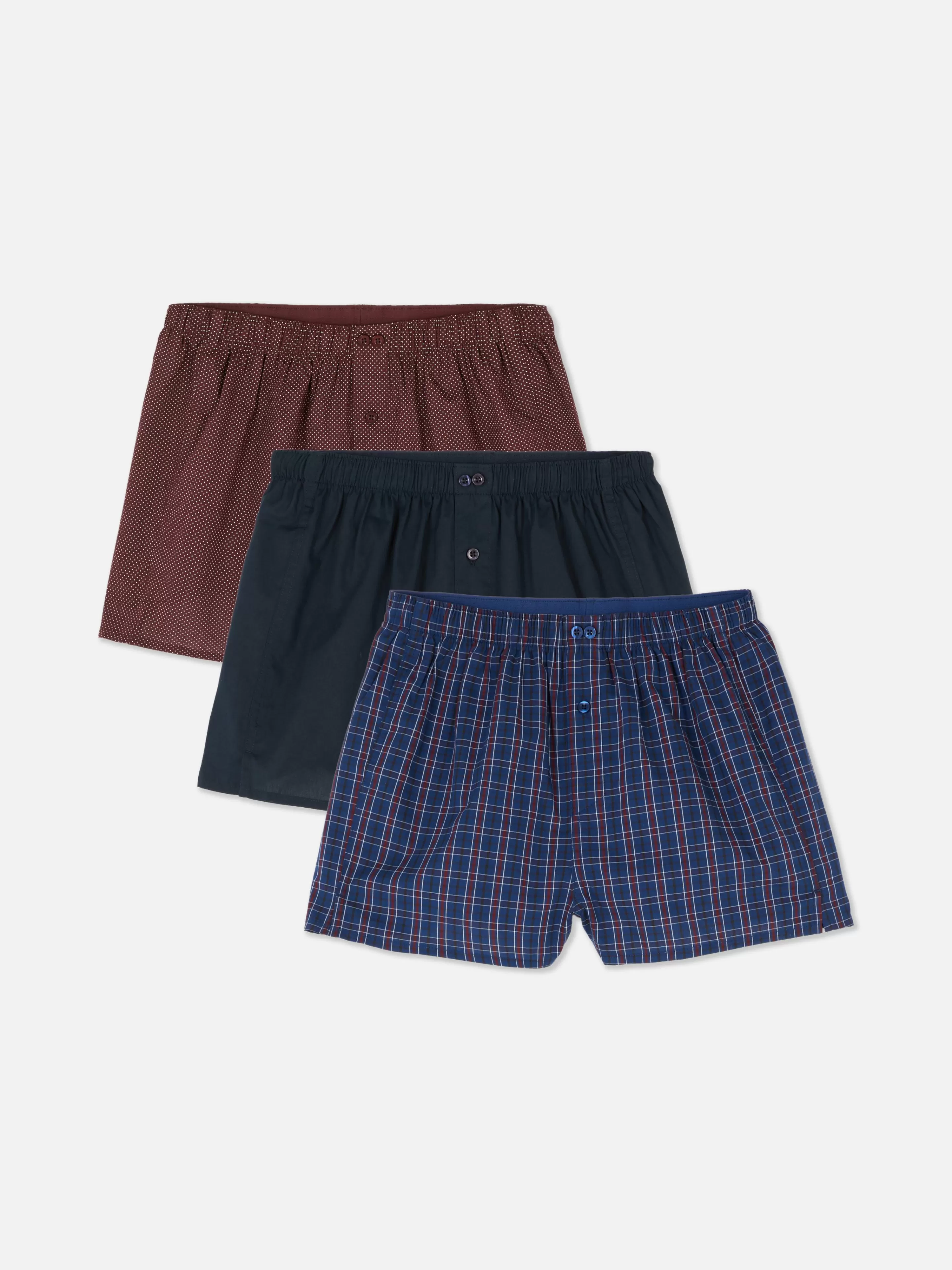 Lot De 3 Boxers à Motifs Variés-Primark Online