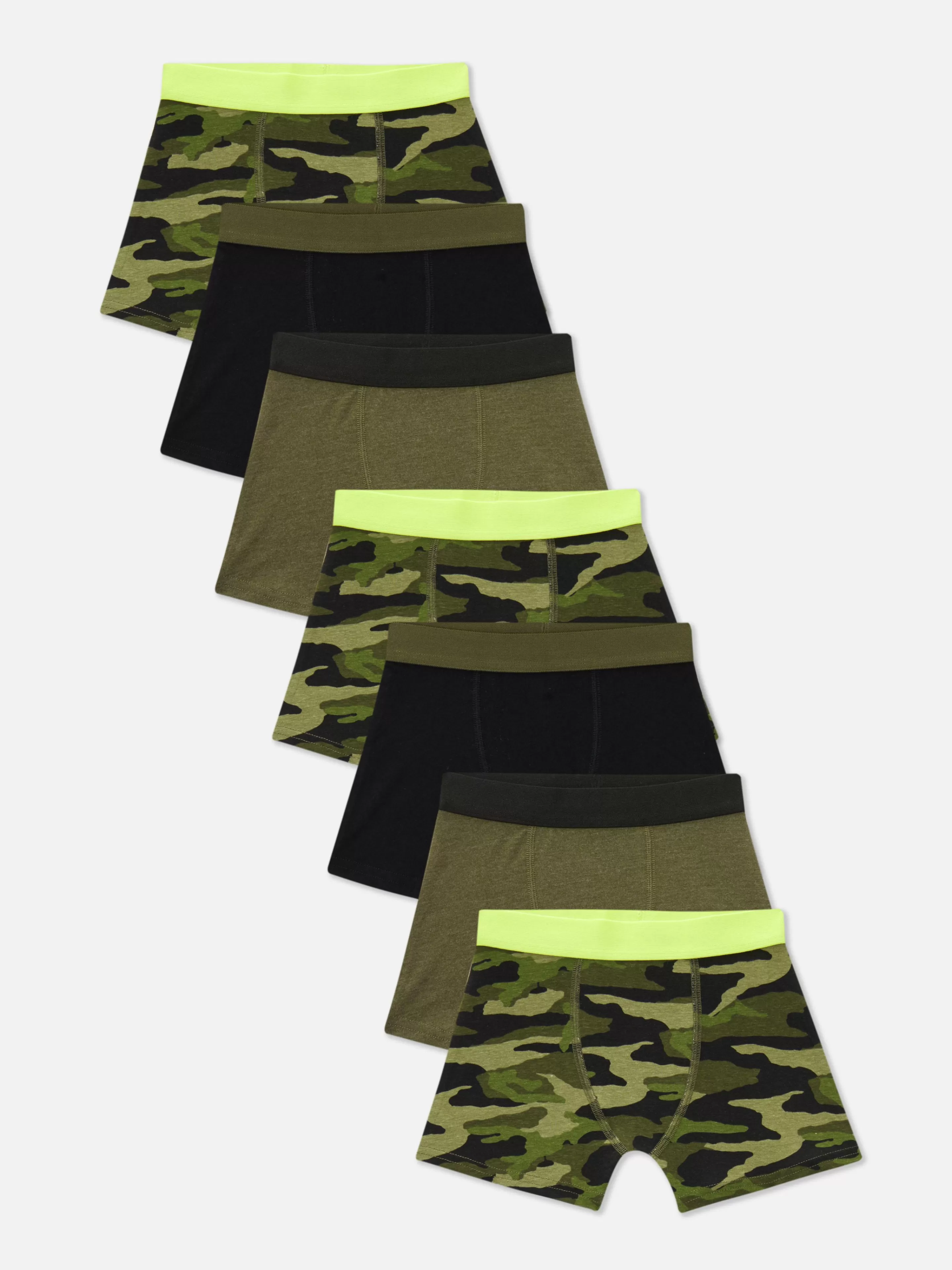 Lot De 7 Boxers Camouflage-Primark Cheap