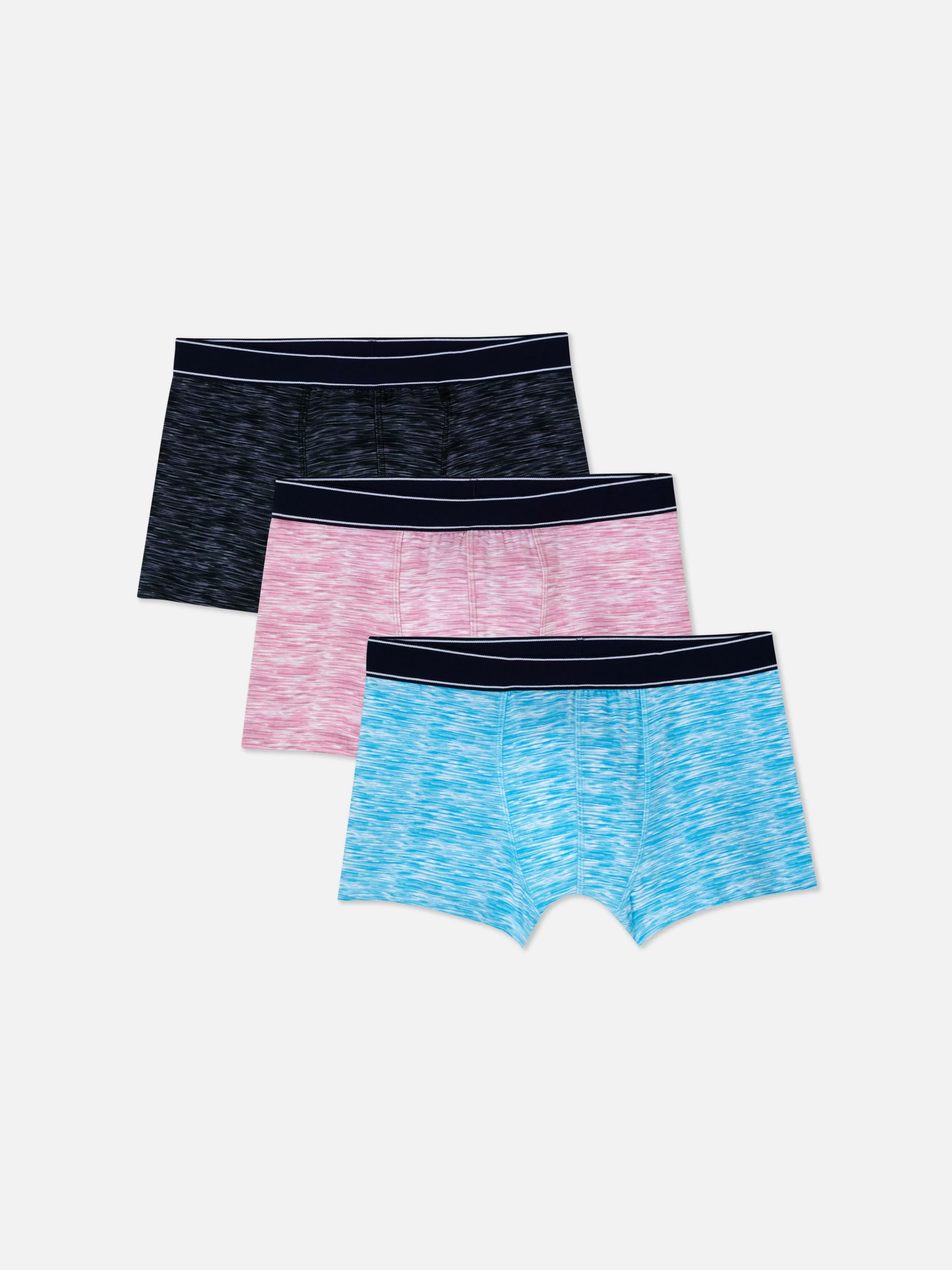 Lot De 3 Boxers Effet Chiné-Primark Store