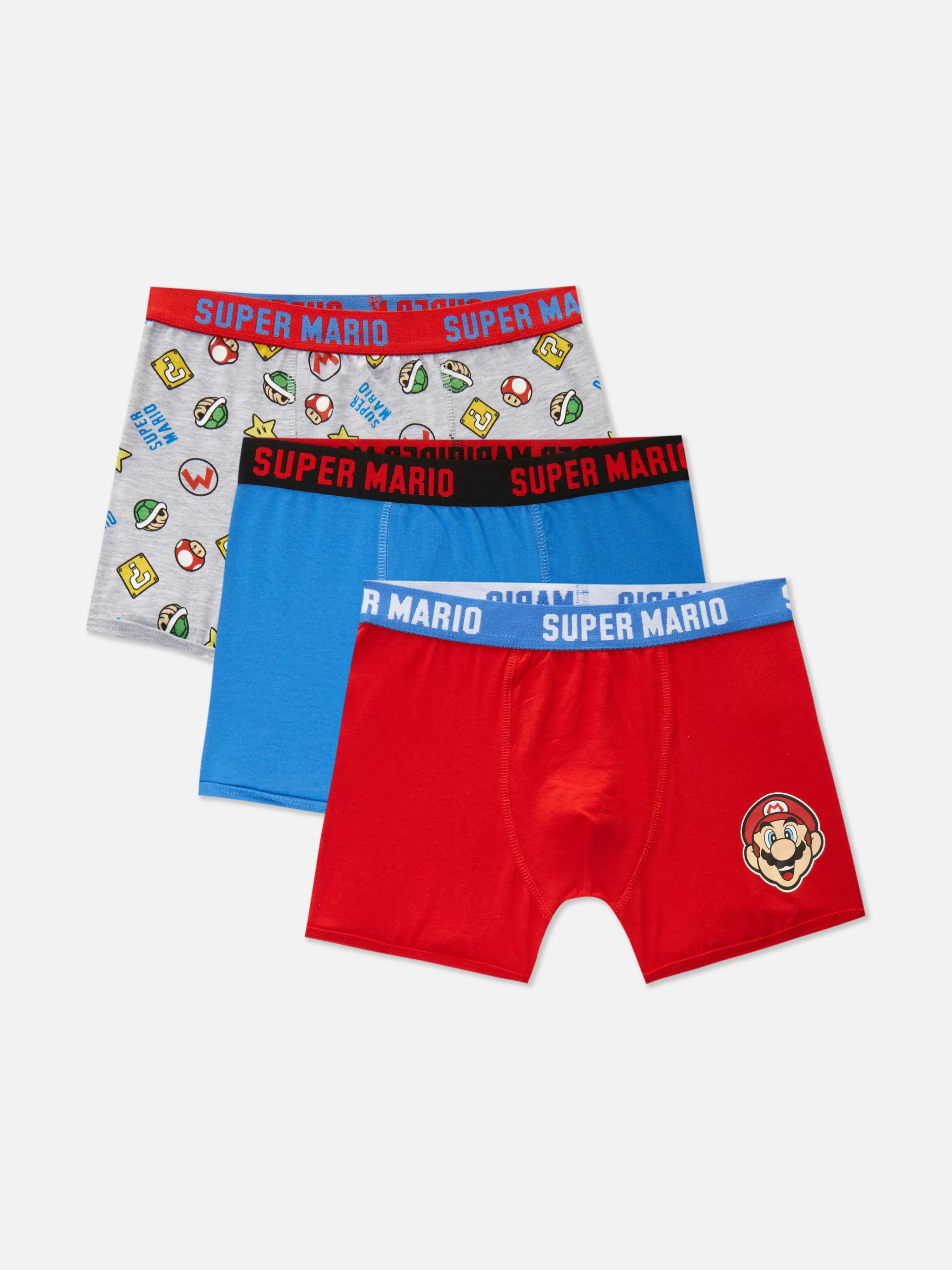 Lot De 3 Caleçons Super Mario-Primark Store