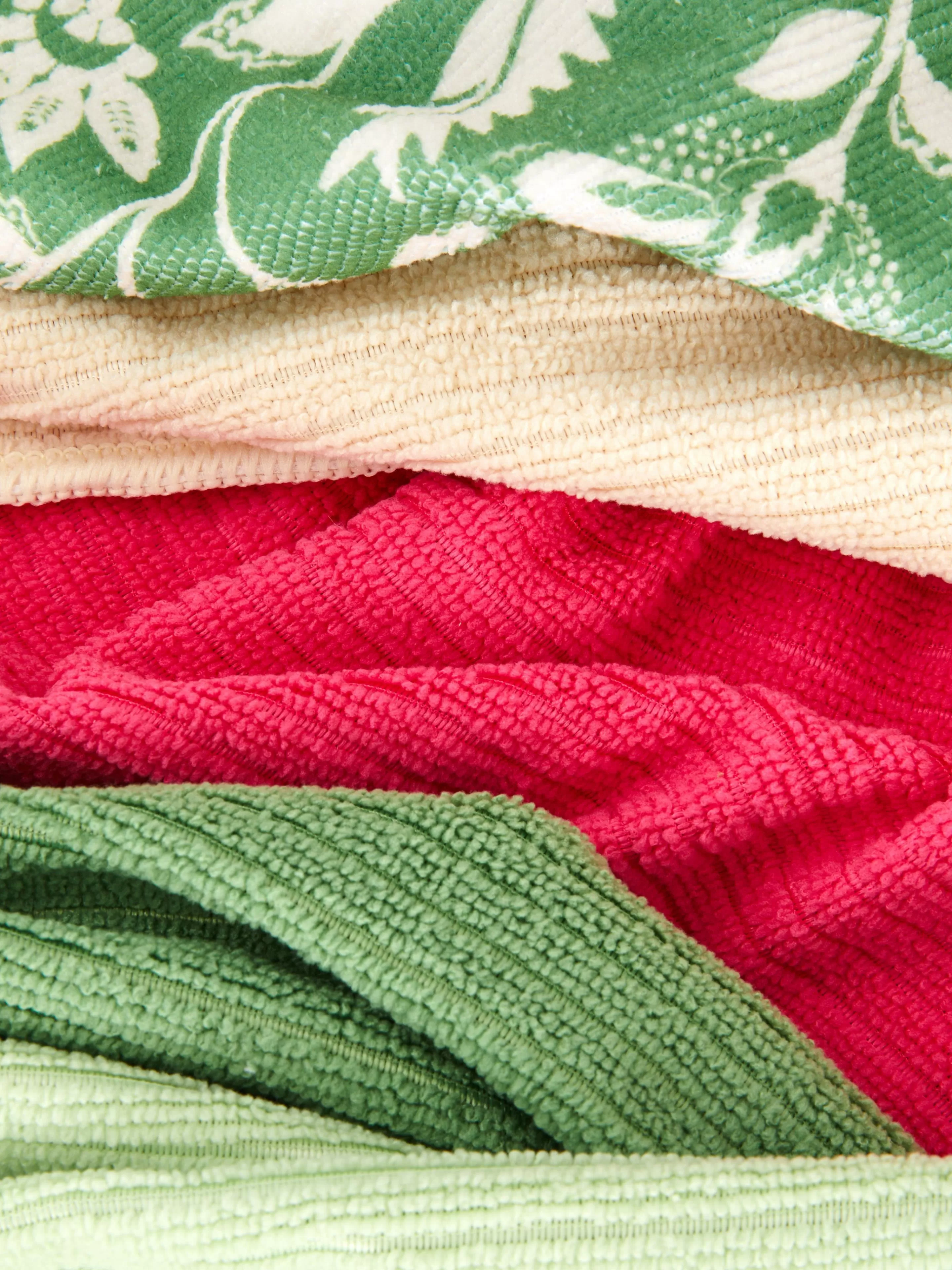 Lot De 5 Chiffons De Ménage Côtelés-Primark Store