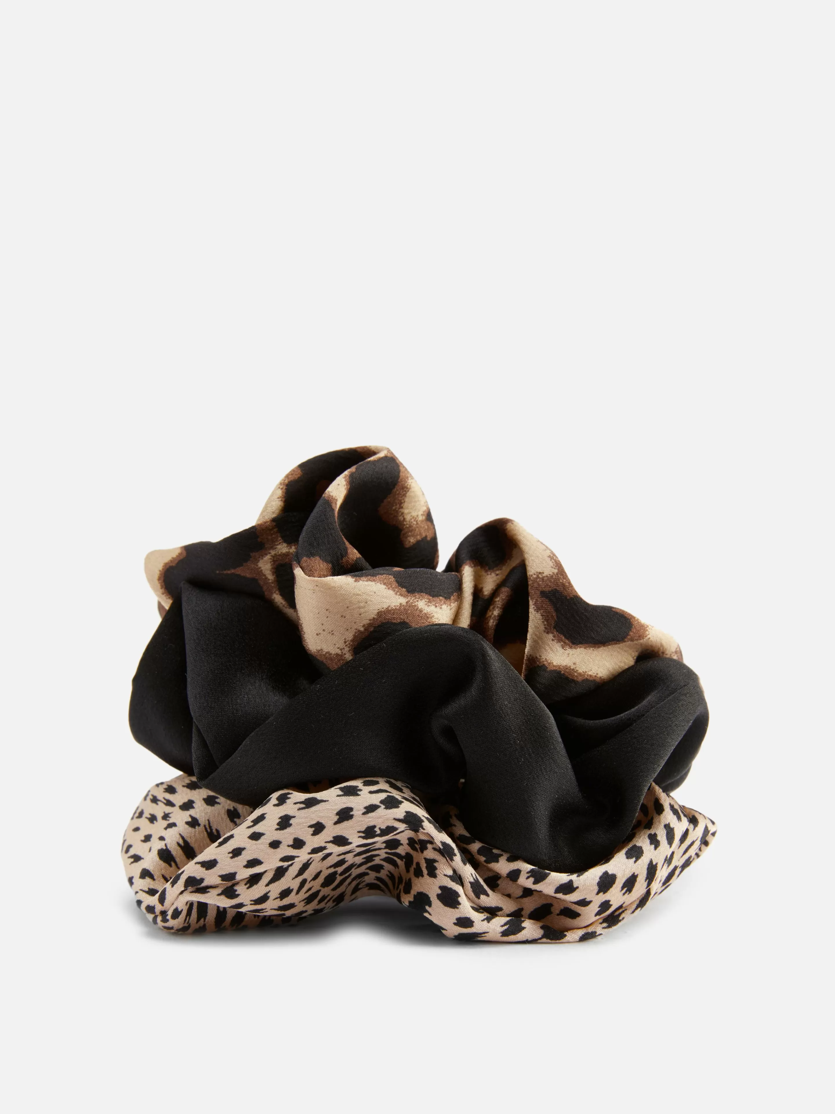 Lot De 3 Chouchous En Satin à Imprimé Animalier-Primark Cheap