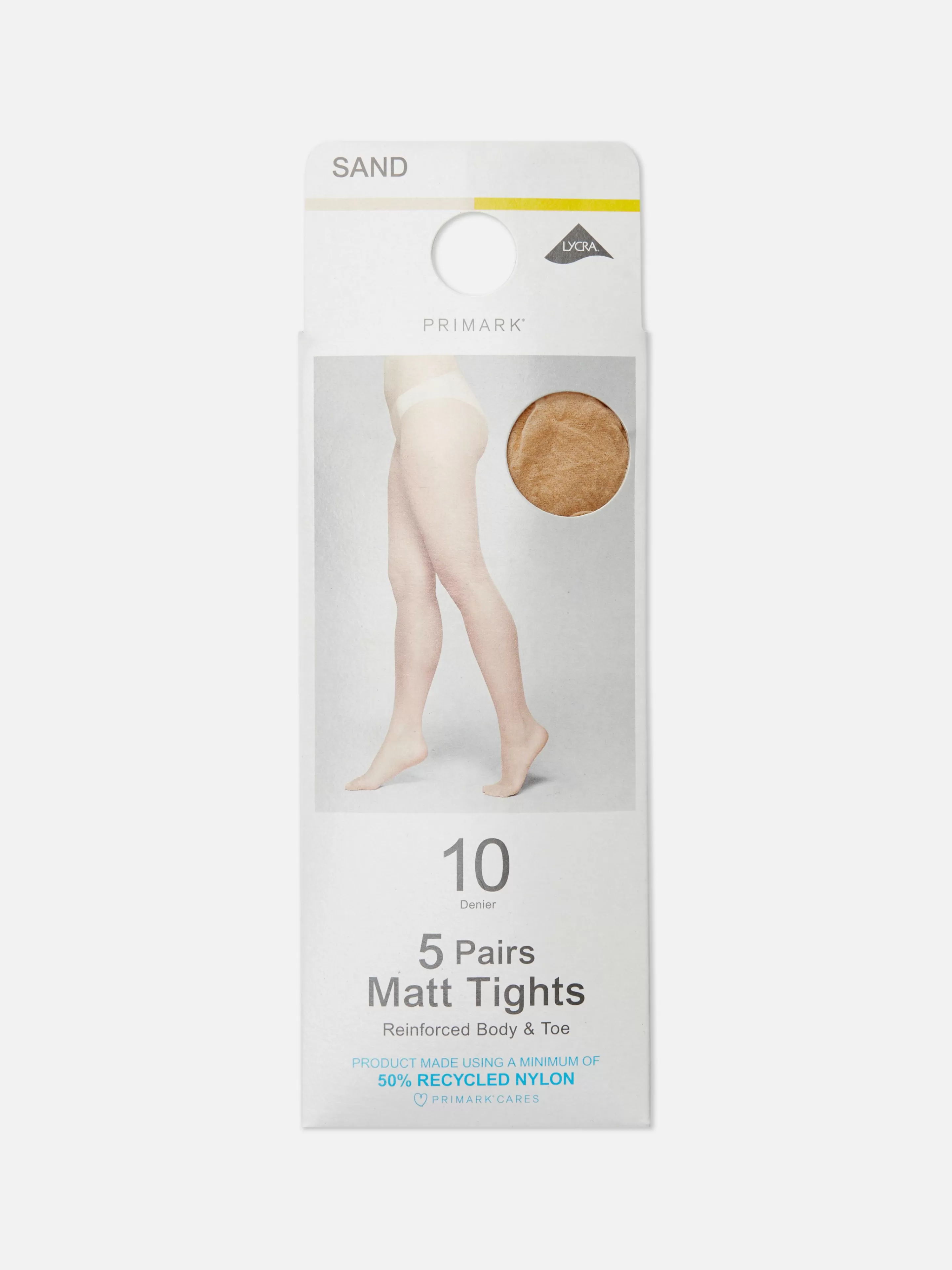 Lot De 5 Collants Mats 10 Deniers-Primark Online