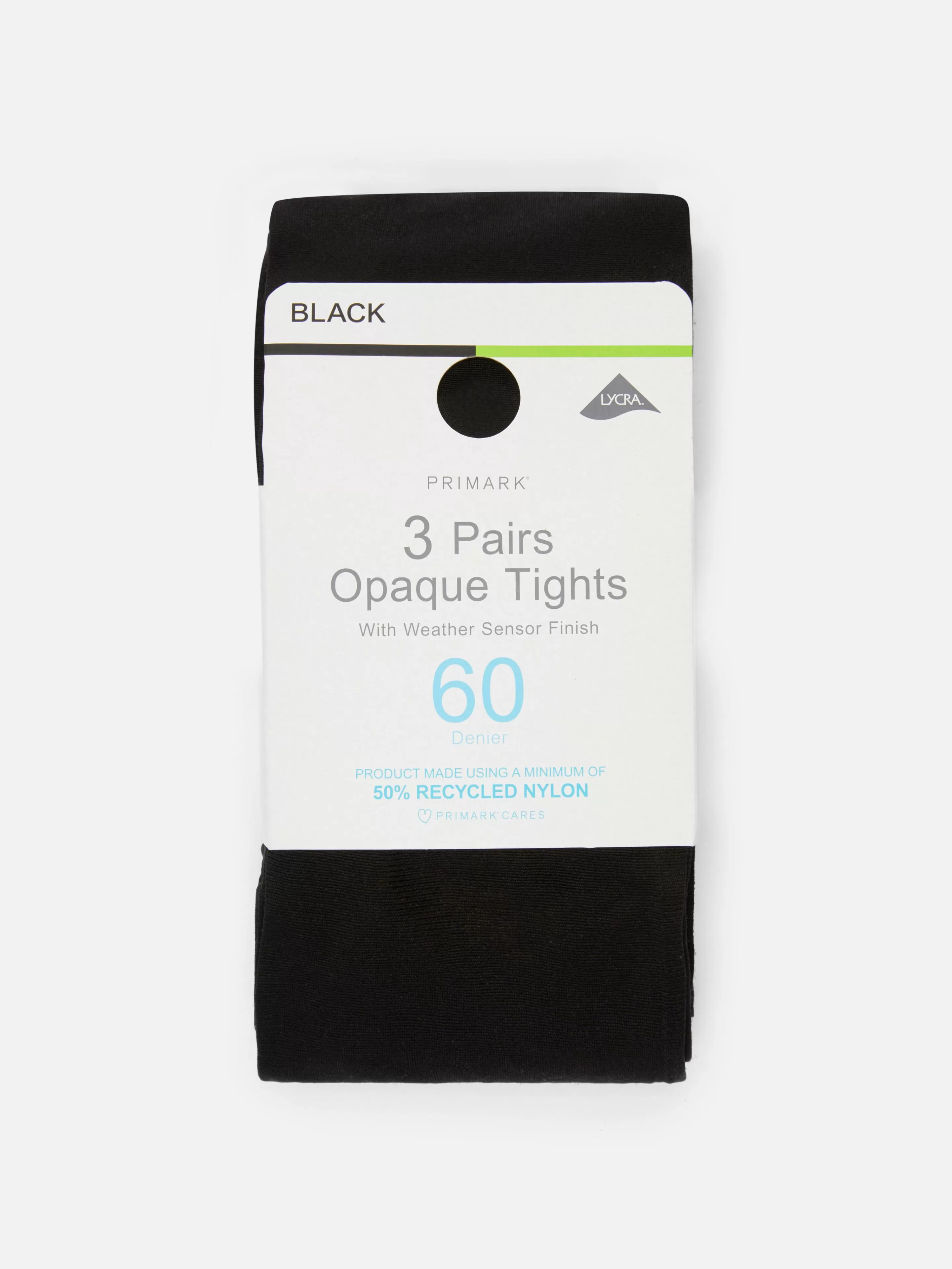 Lot De 3 Collants Opaques 60 Deniers-Primark Clearance