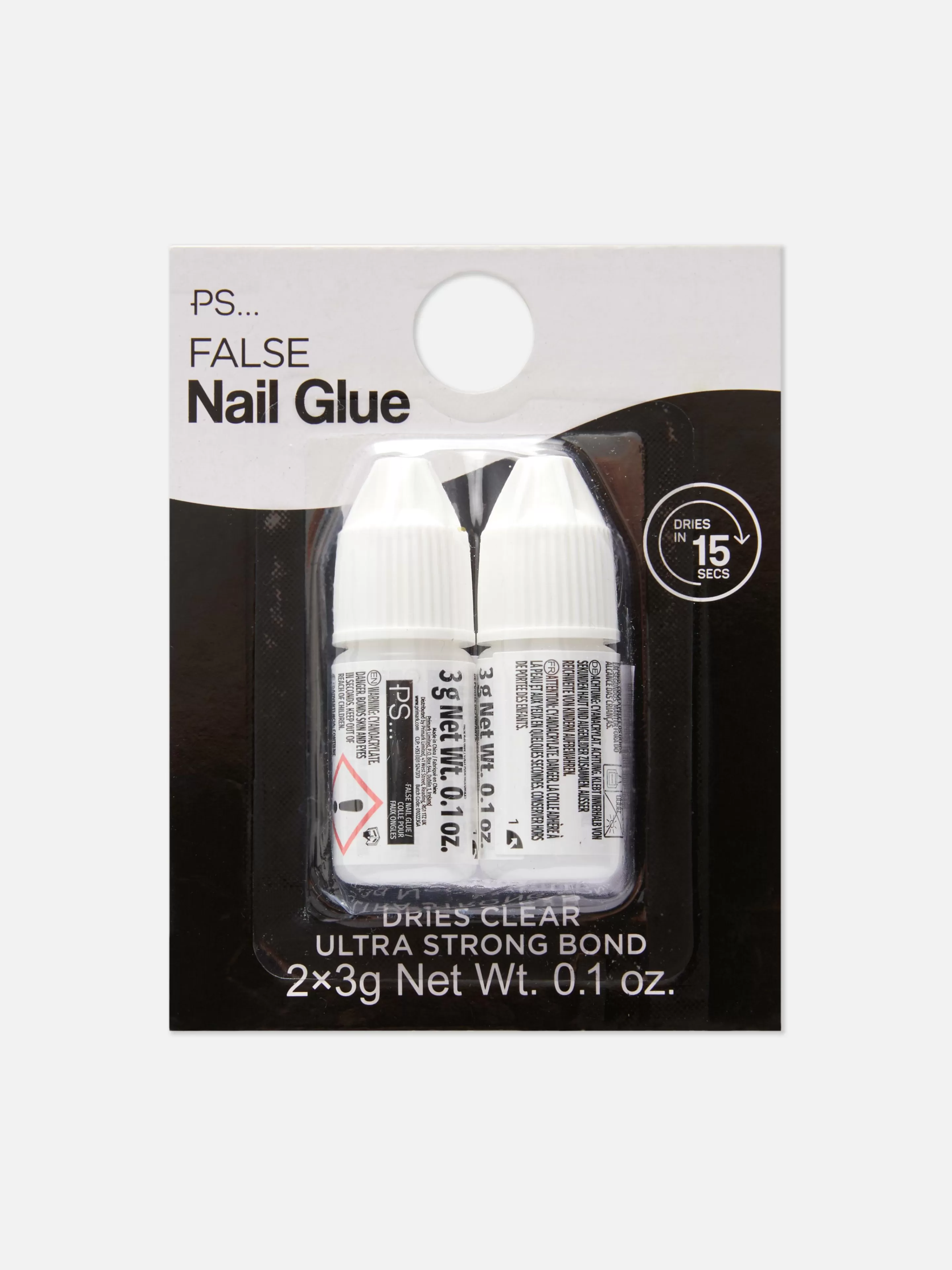 Lot De 2 Colles Pour Faux Ongles PS-Primark Flash Sale