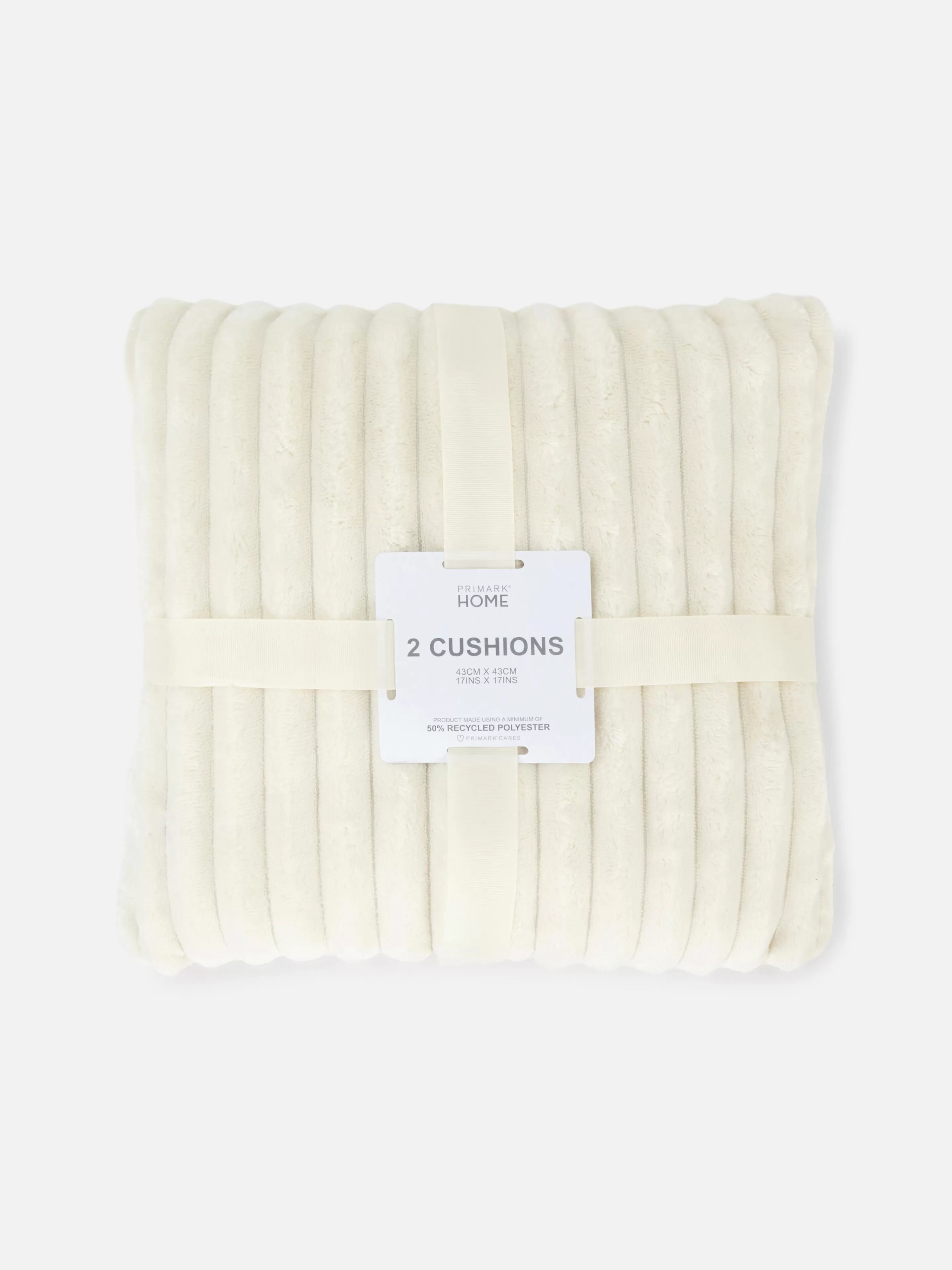 Lot De 2 Coussins Côtelés Confortables-Primark Online