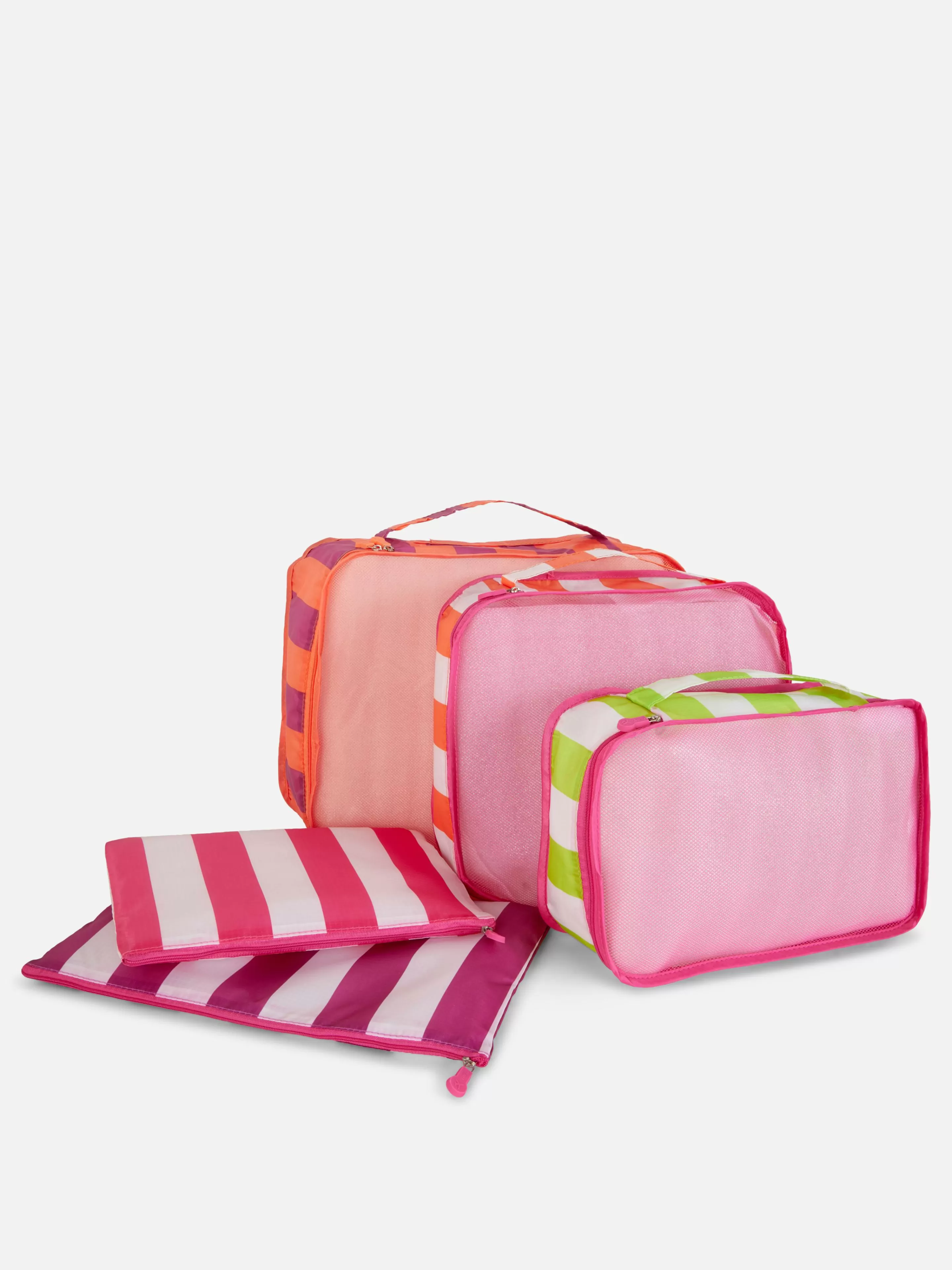Lot De 5 Cubes De Rangement à Rayures-Primark Cheap