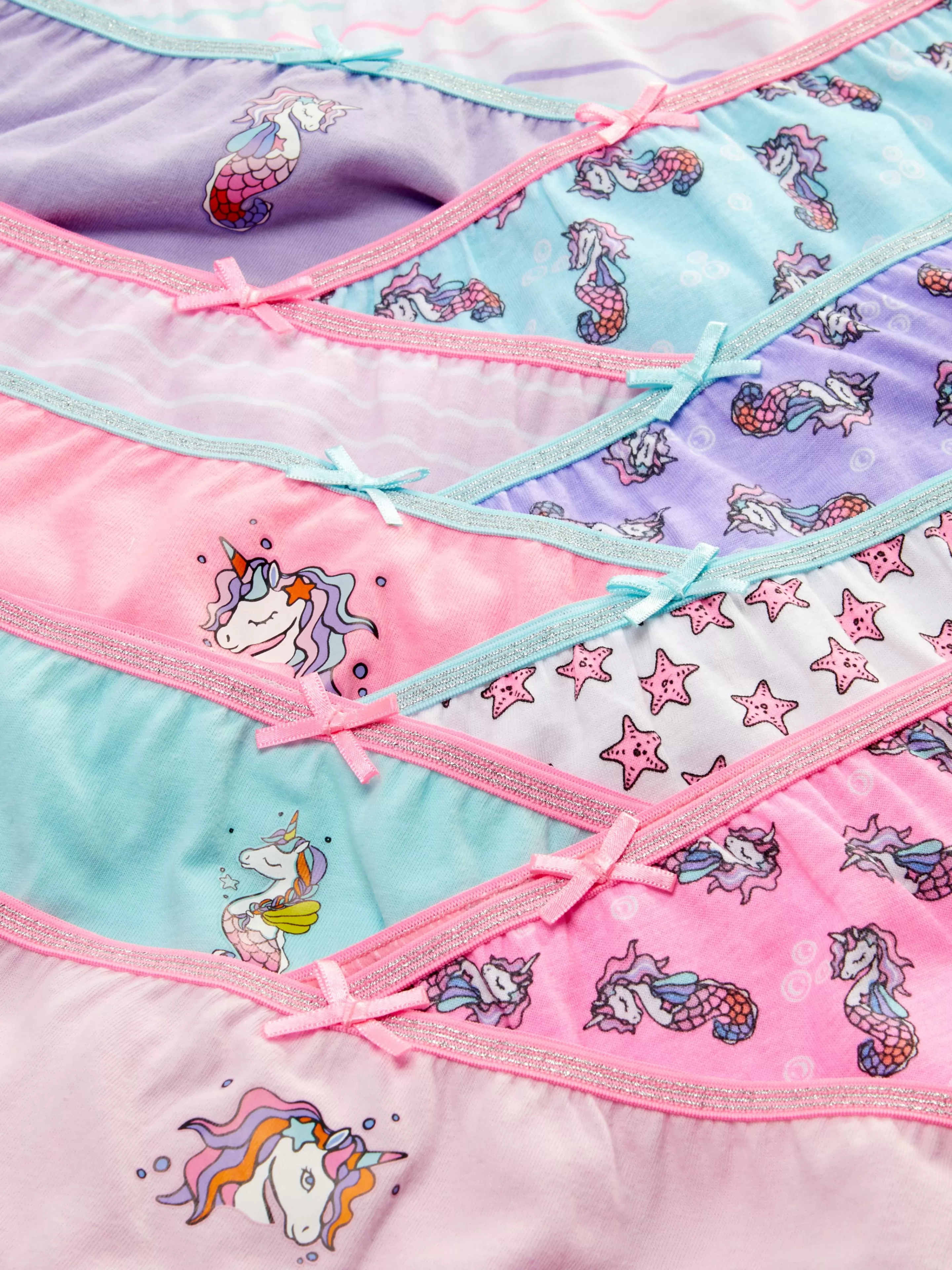 Lot De 10 Culottes à Imprimé Licorne-Primark Shop