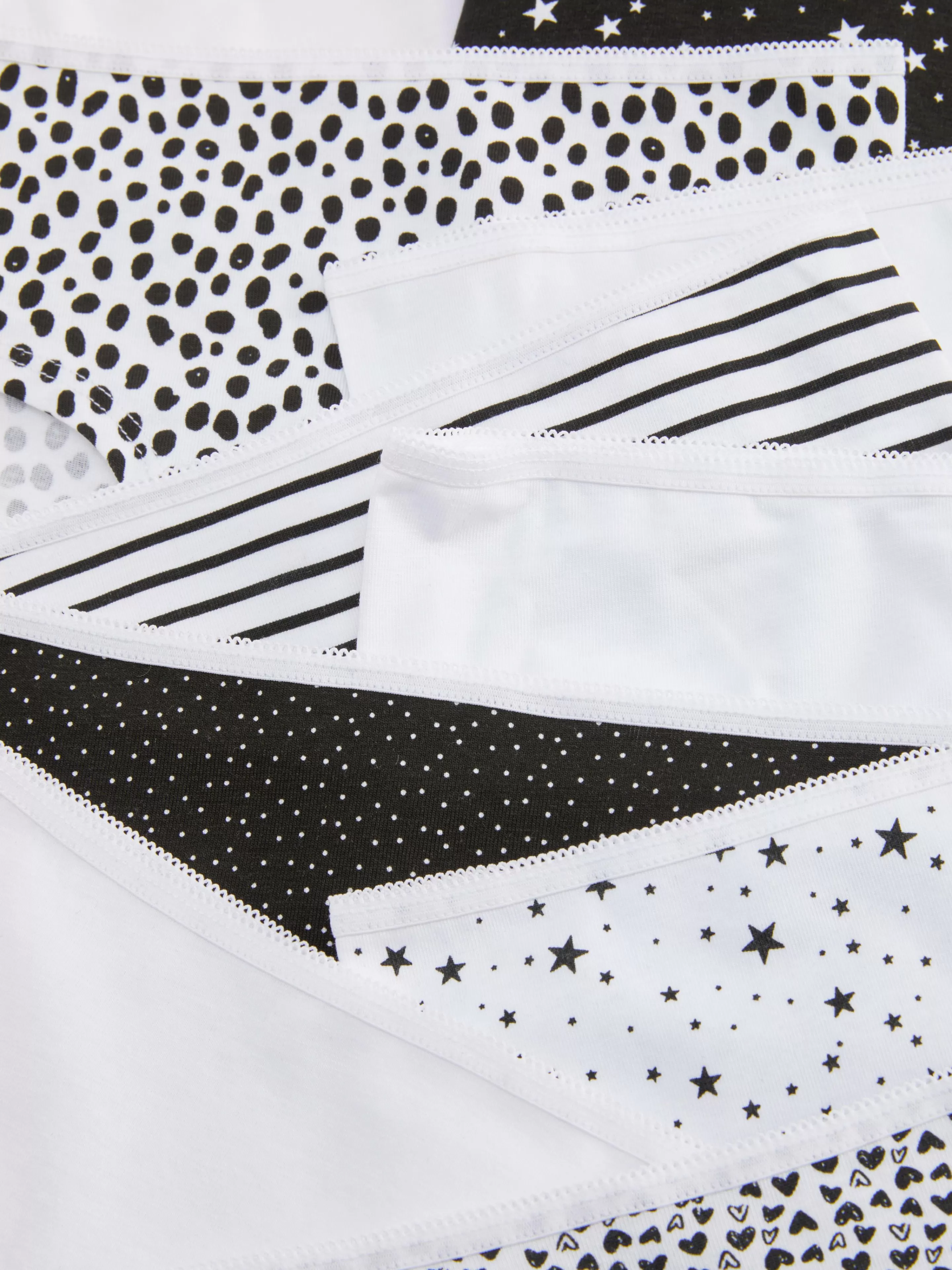 Lot De 10 Culottes à Motifs Variés-Primark Discount