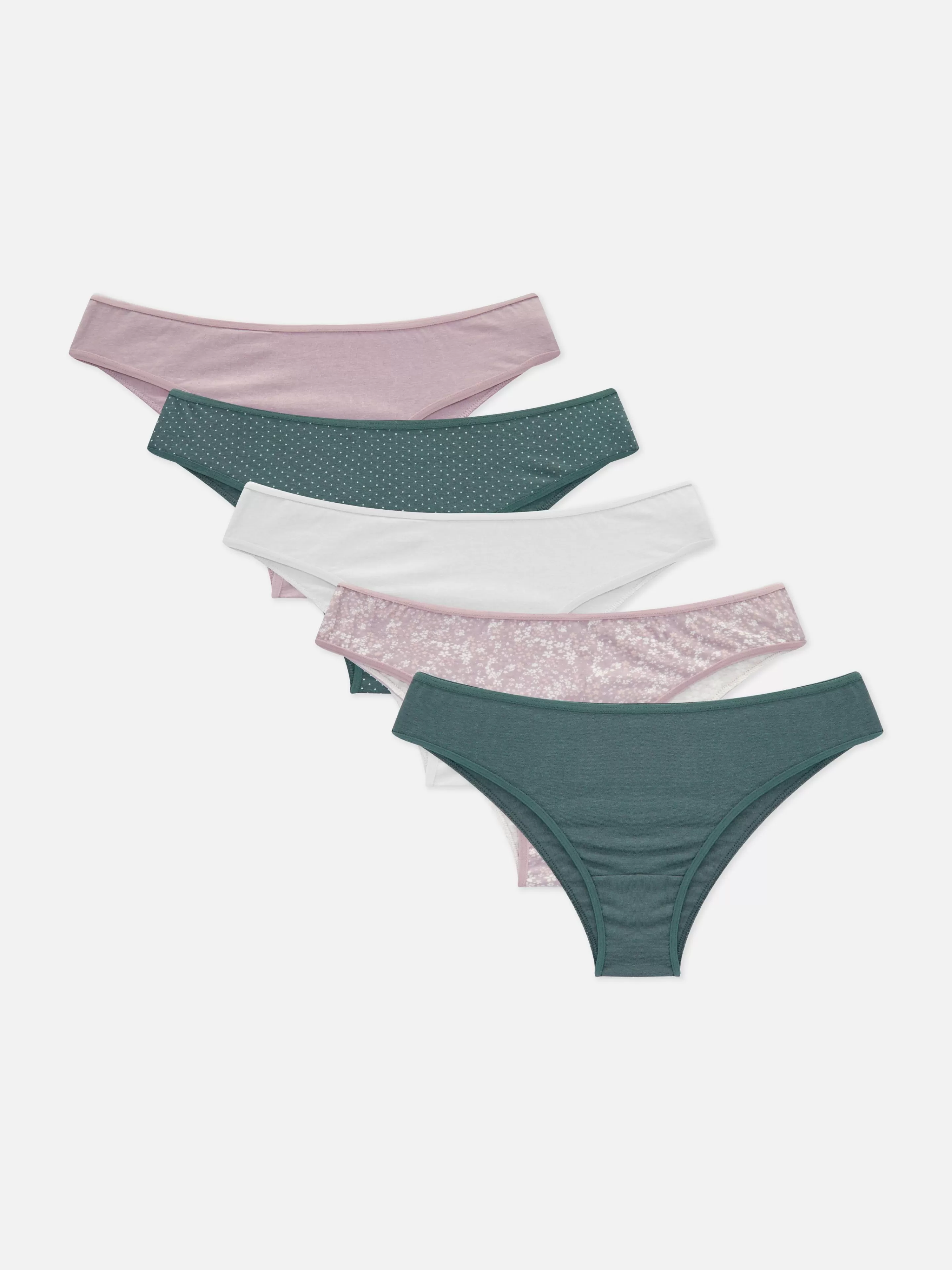 Lot De 5 Culottes Brésiliennes Pour Tous Les Jours-Primark Hot