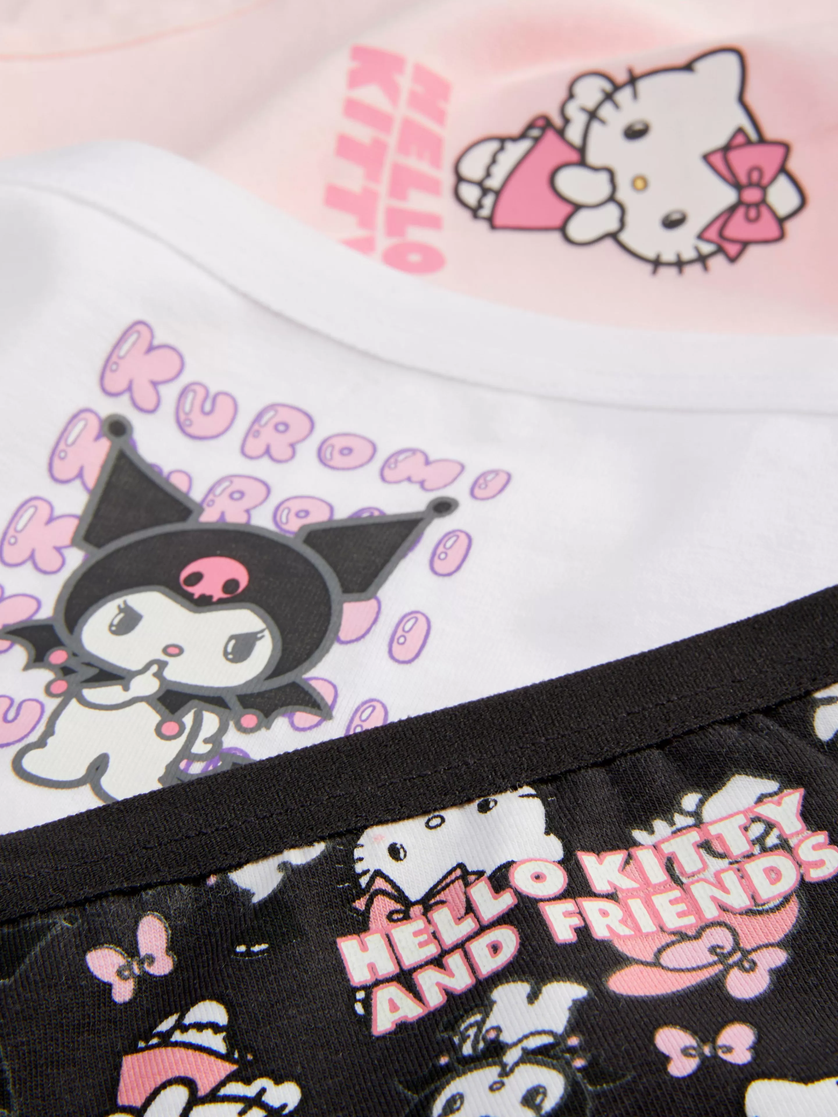 Lot De 3 Culottes échancrées Hello Kitty-Primark Outlet
