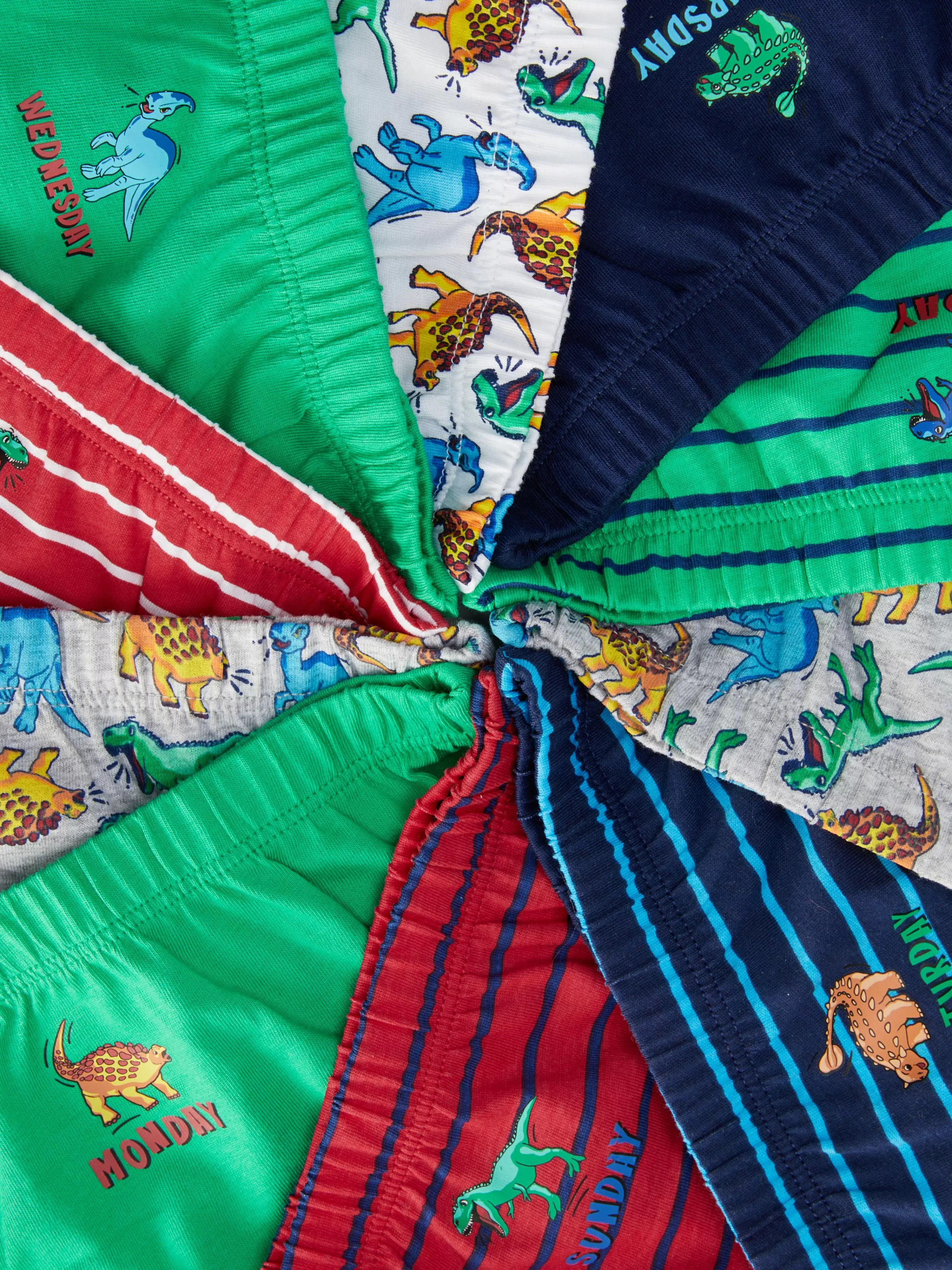 Lot De 10 Culottes Graphiques à Motifs Dinosaures-Primark Sale