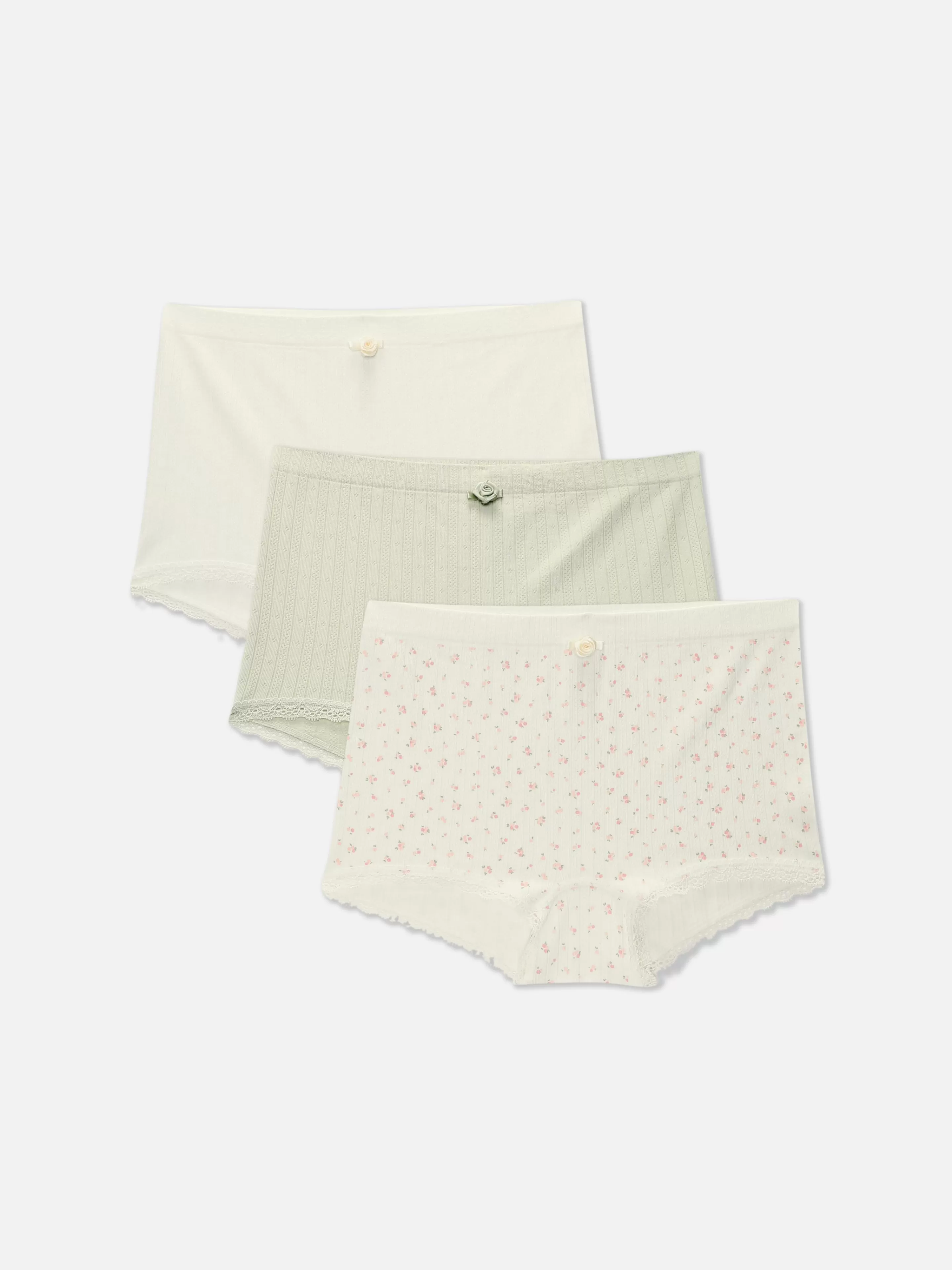 Lot De 3 Culottes Taille Haute Sans Coutures-Primark Best Sale
