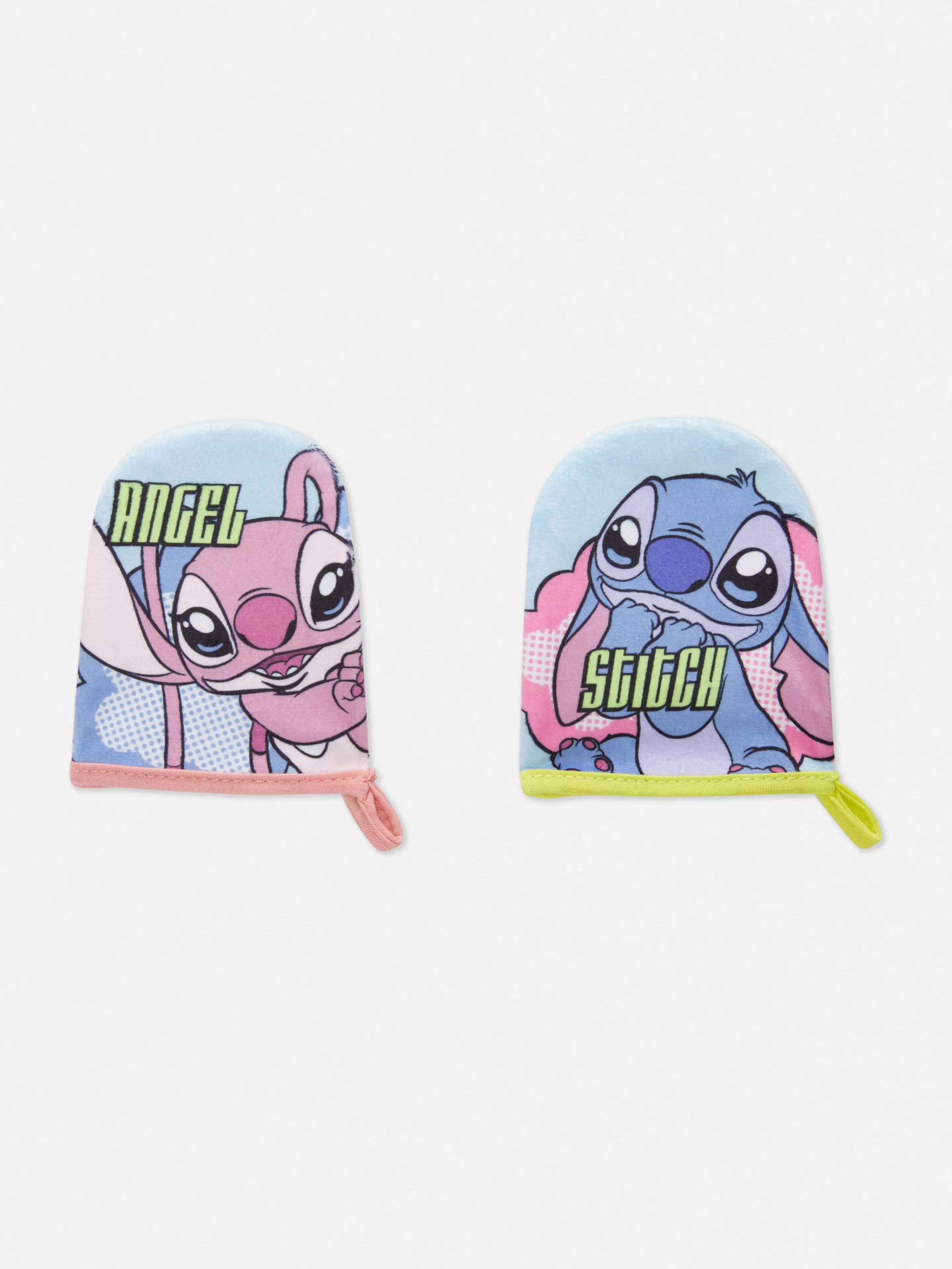 Lot De 2 Gants De Toilette Disney Lilo & Stitch-Primark Flash Sale