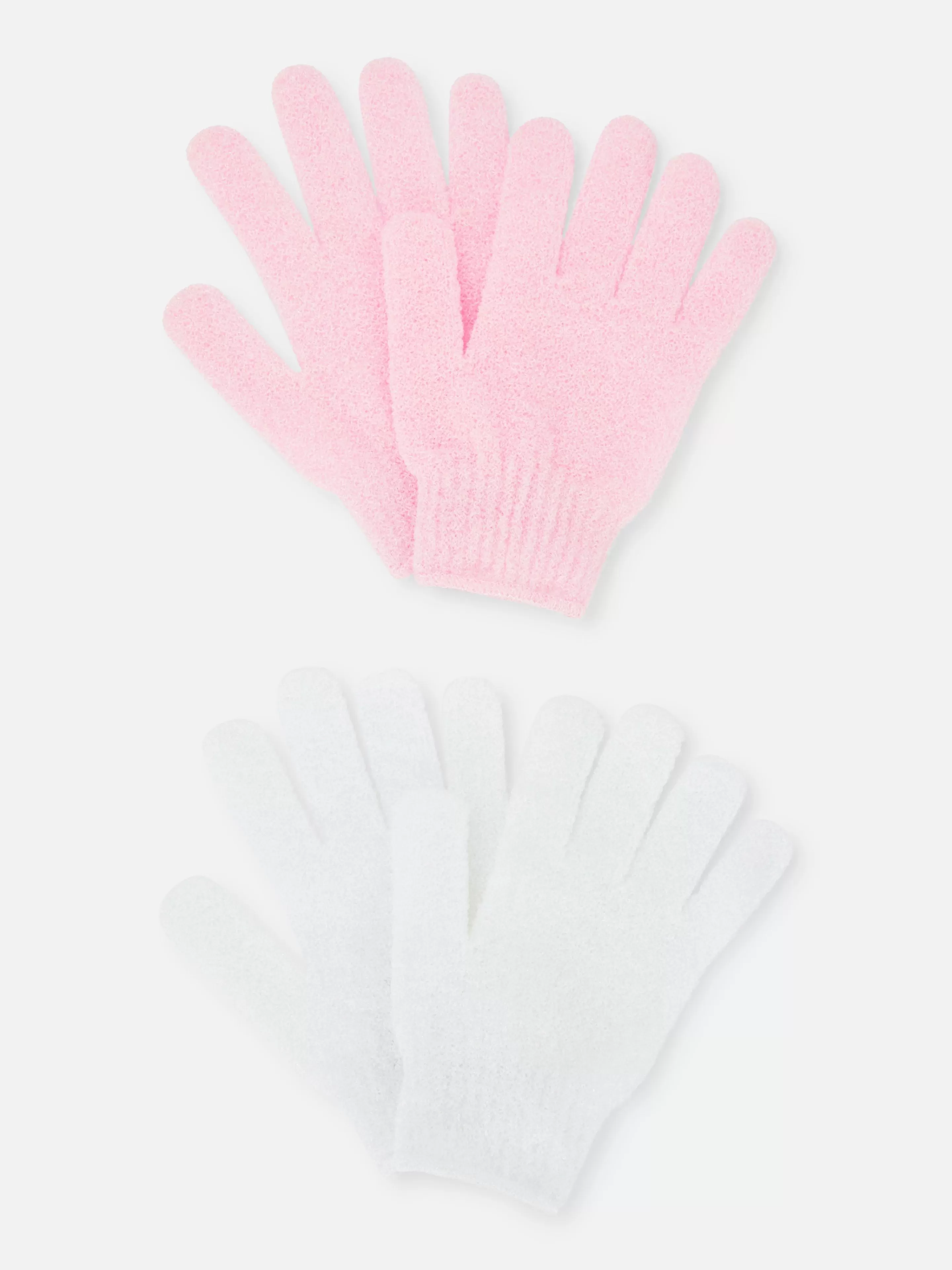 Lot De 2 Gants Exfoliants-Primark New