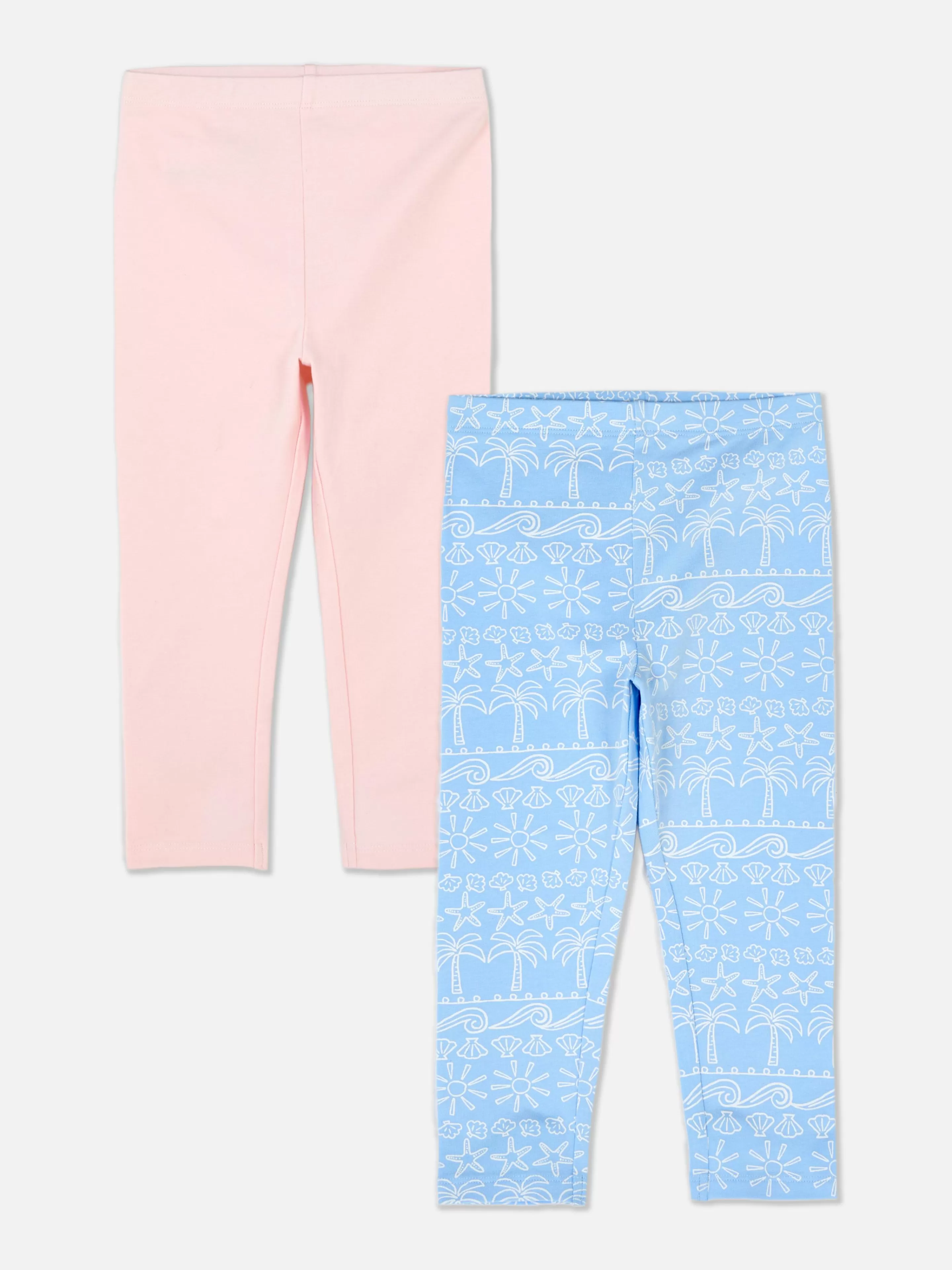 Lot De 2 Leggings à Motifs Variés-Primark Store