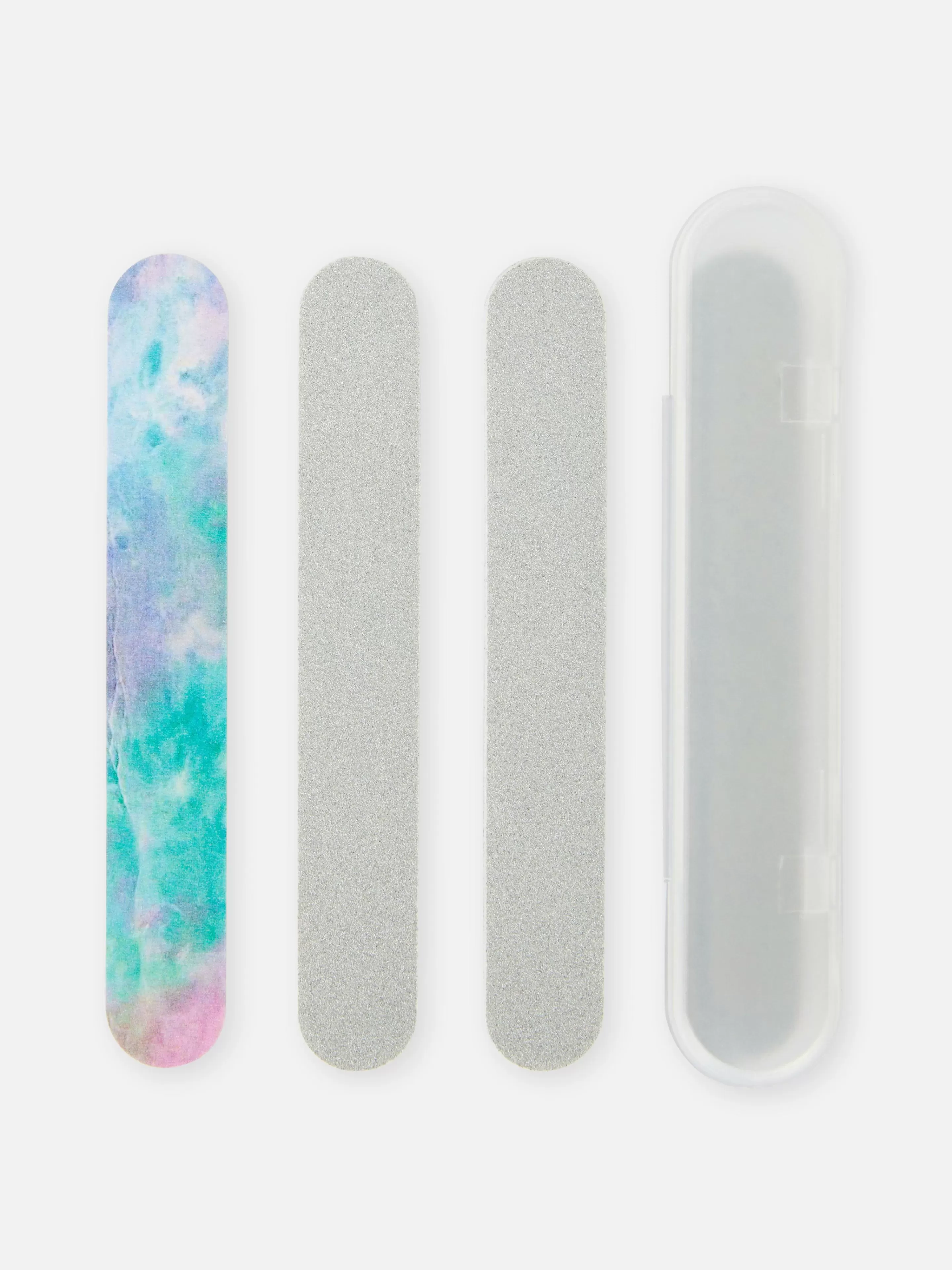 Lot De 4 Limes à Ongles Et étuis-Primark Clearance