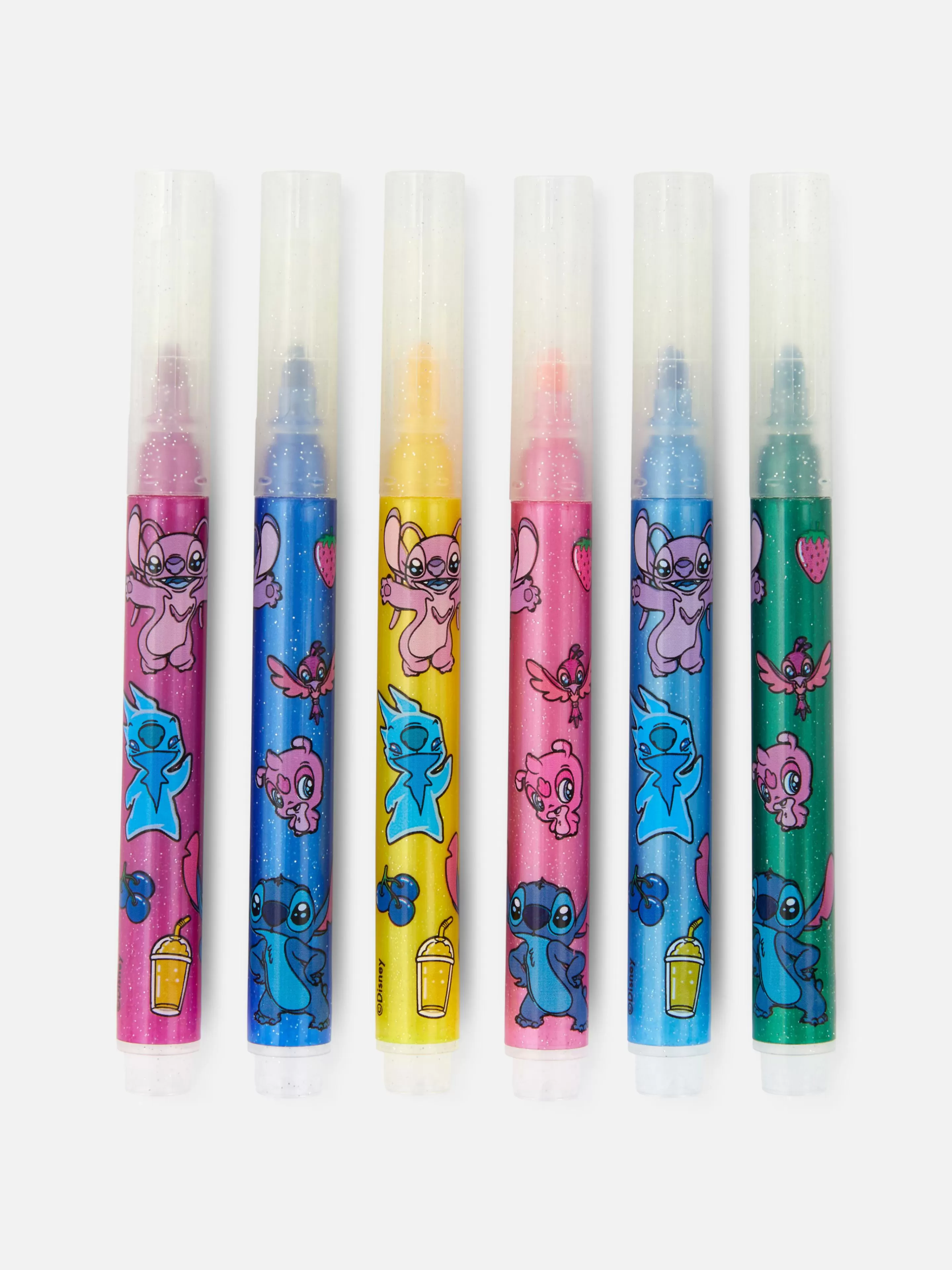 Lot De 6 Marqueurs à Paillettes Disney Lilo & Stitch-Primark Best Sale