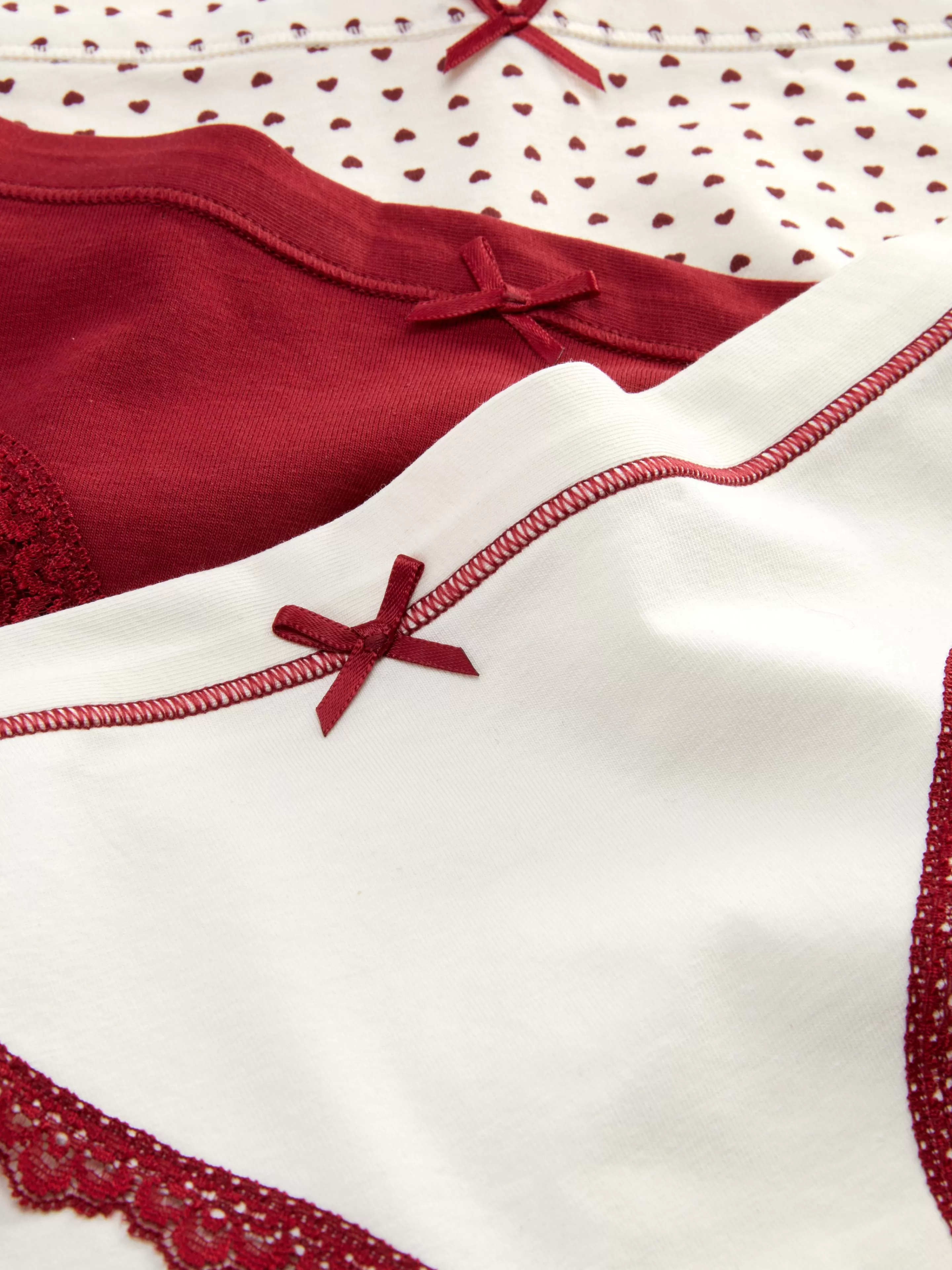 Lot De 3 Mini Culottes Avec Finitions En Dentelle-Primark Store