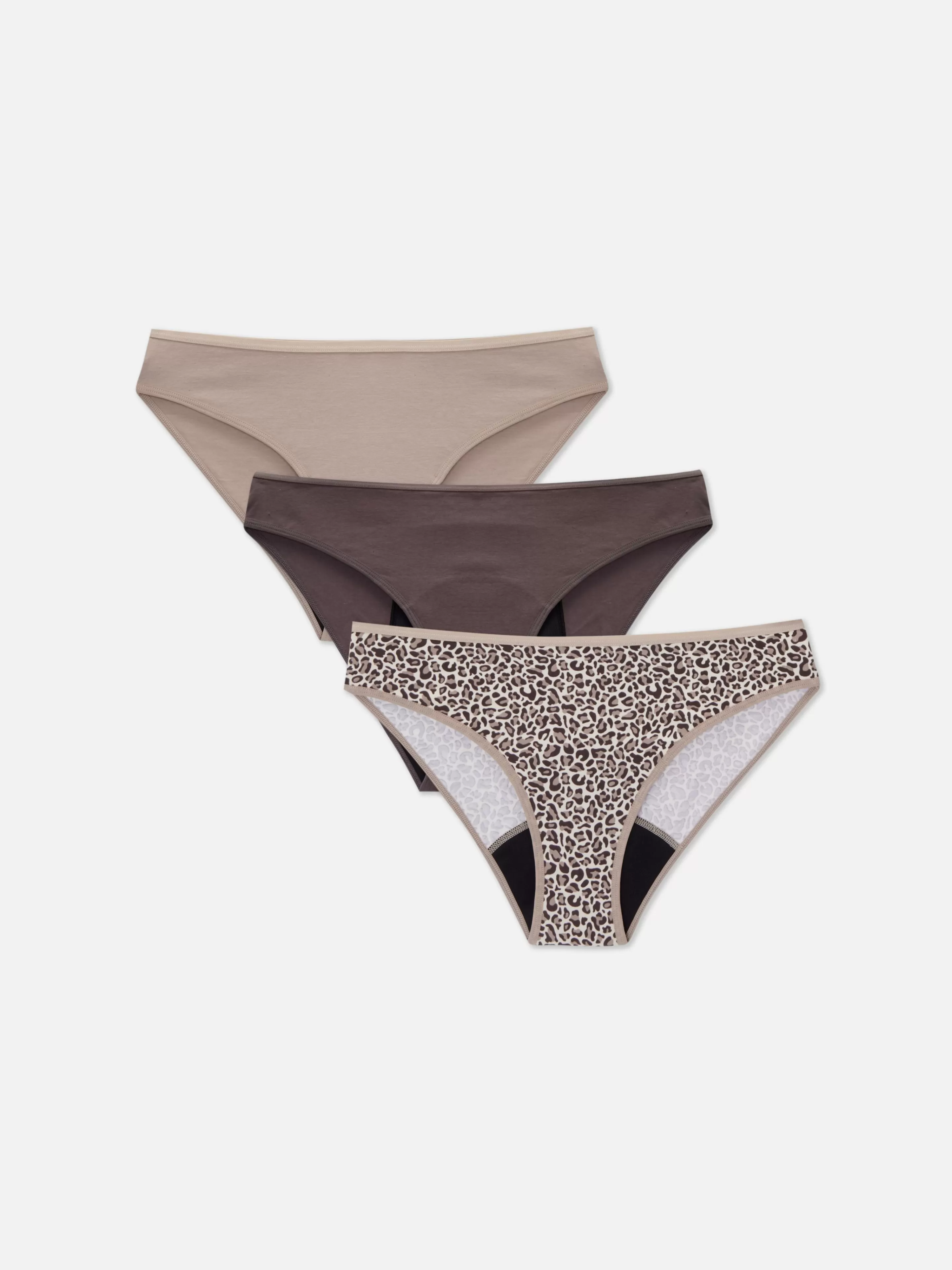 Lot De 3 Mini Culottes Menstruelles Variées-Primark Fashion