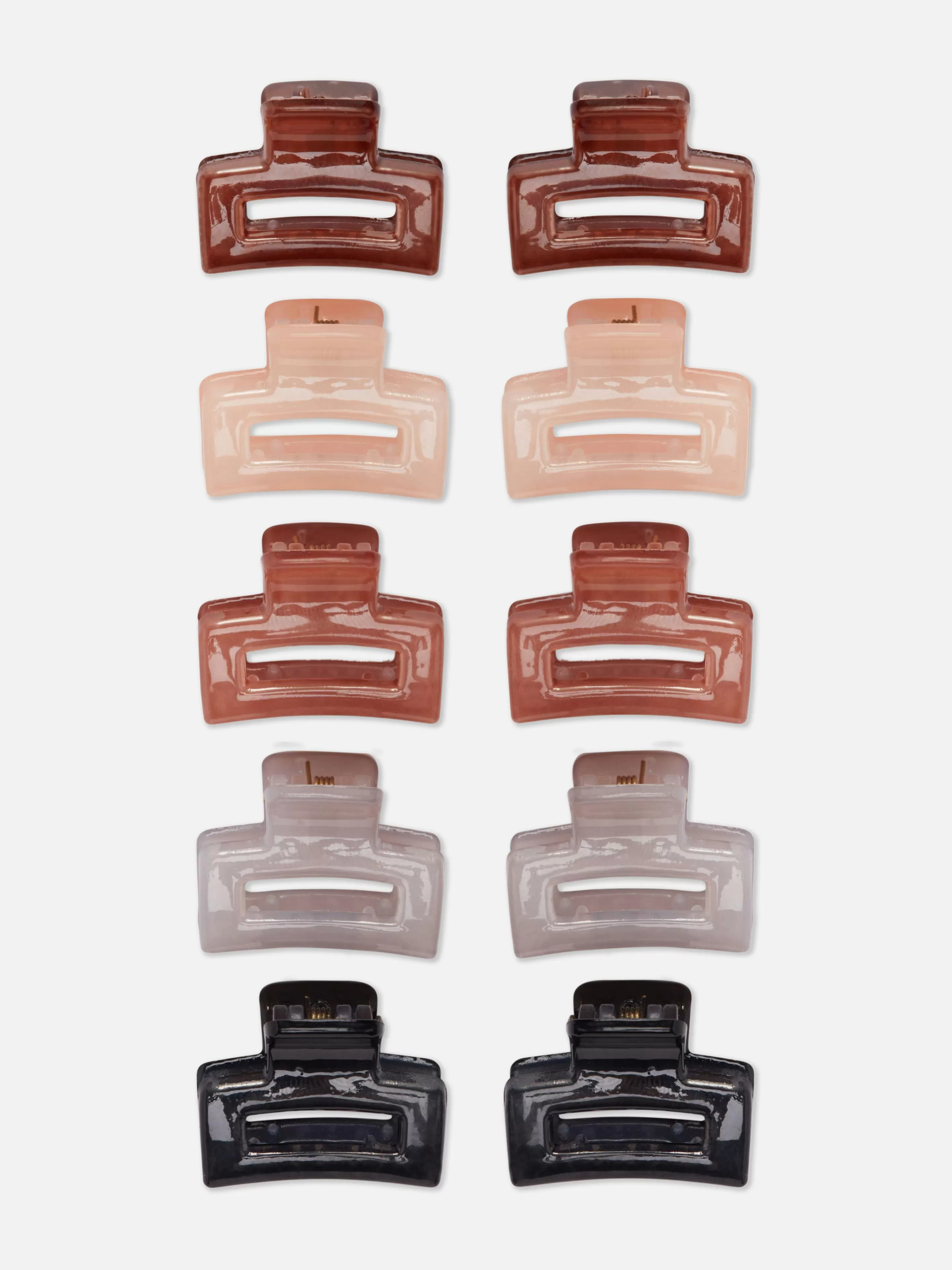 Lot De 10 Mini Pinces Double Clip-Primark Cheap