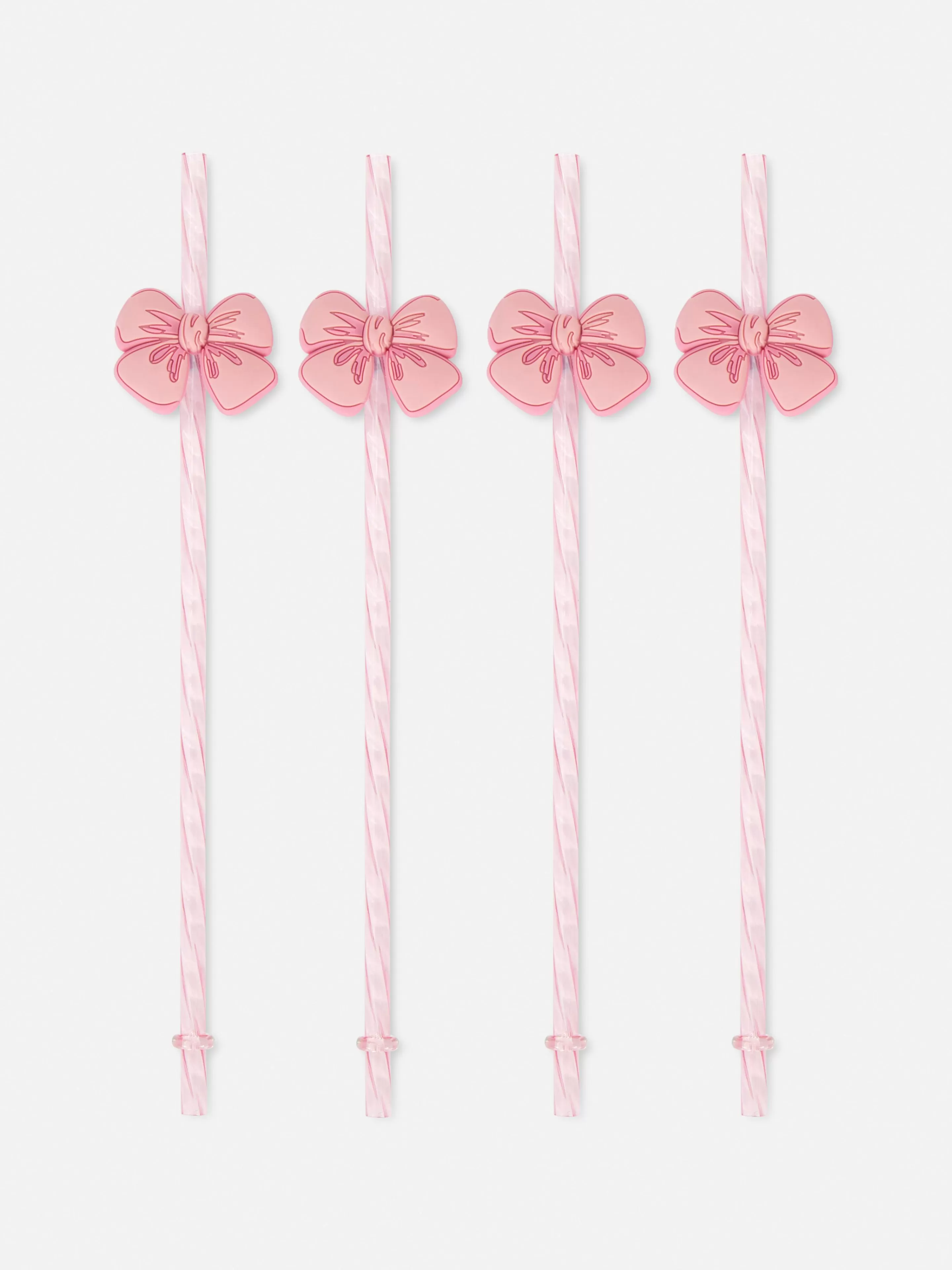 Lot De 4 Pailles Torsadées à Nœud-Primark Store