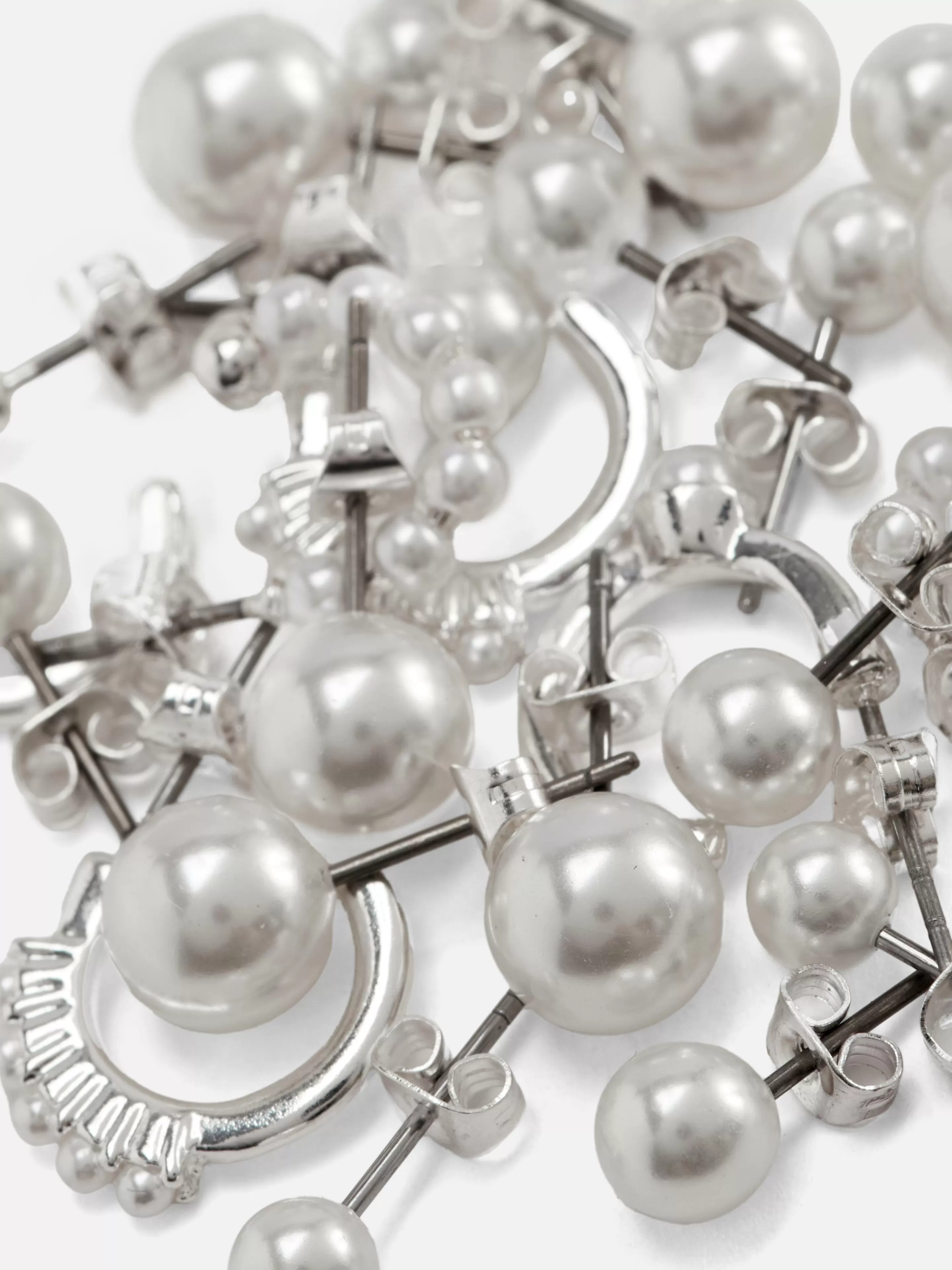 Lot De 12 Paires De Boucles Et Clous D'oreilles-Primark Outlet