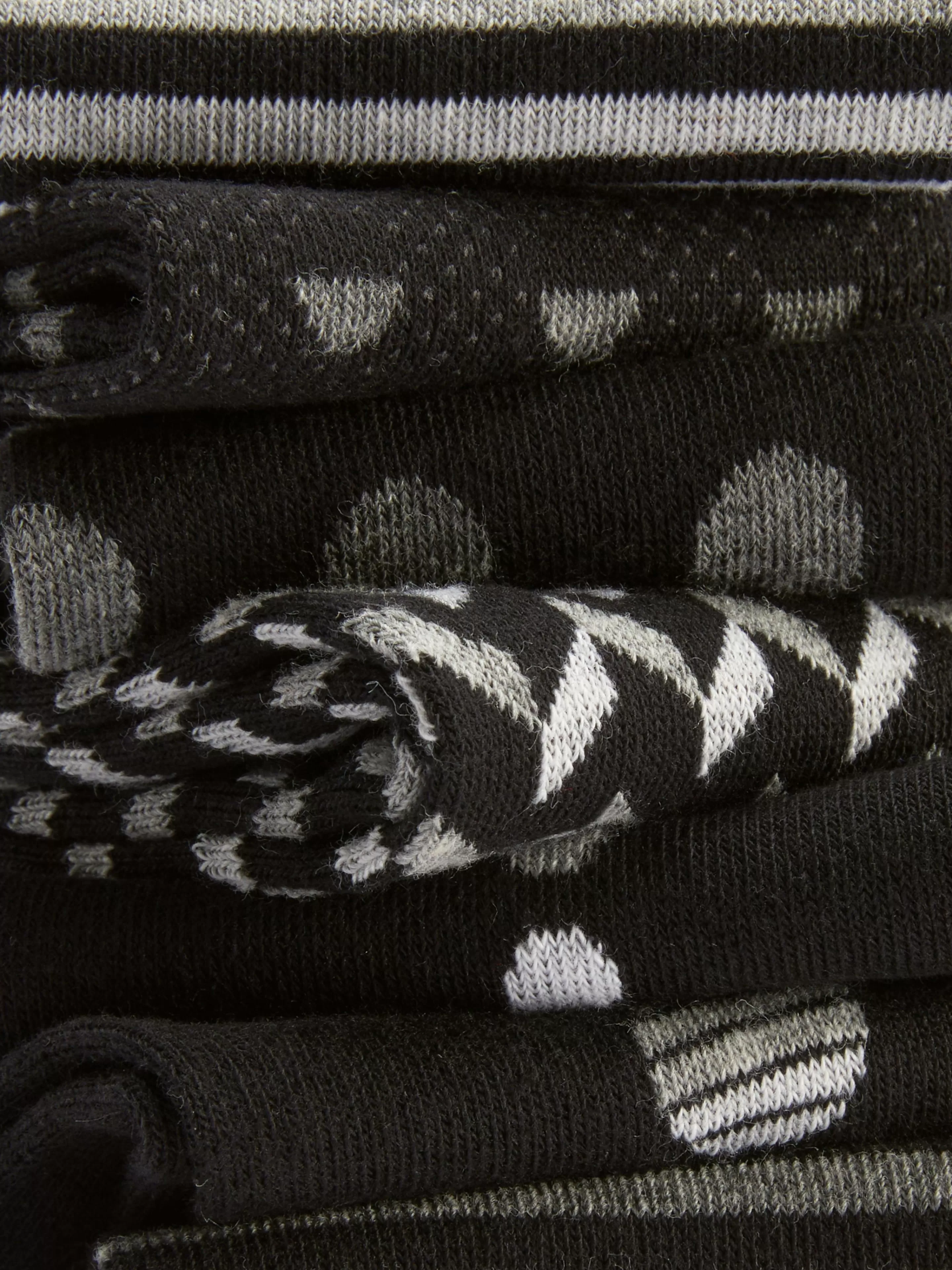Lot De 7 Paires De Chaussettes à Motifs Variés-Primark Discount