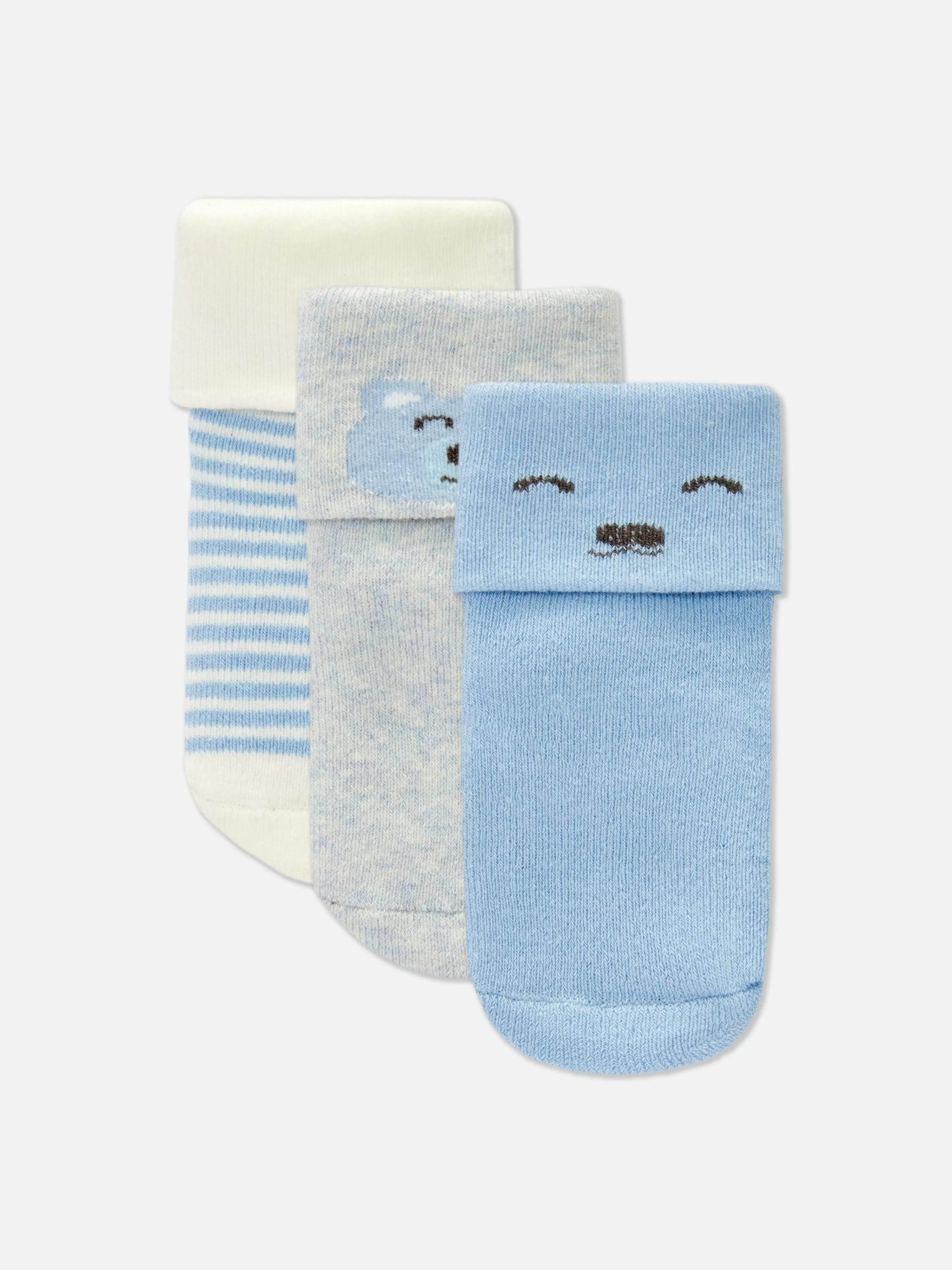 Lot De 3 Paires De Chaussettes à Revers-Primark Online