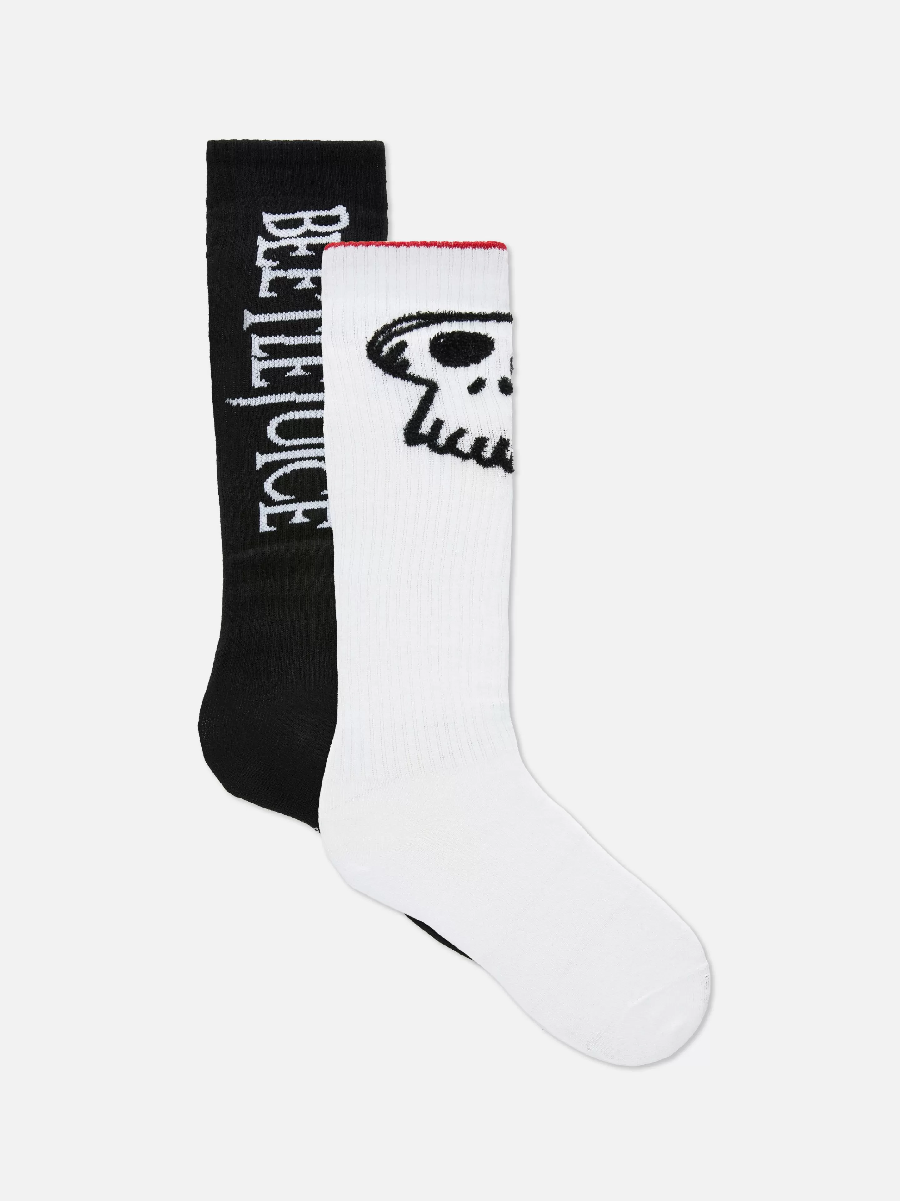 Lot De 2 Paires De Chaussettes Beetlejuice-Primark Discount