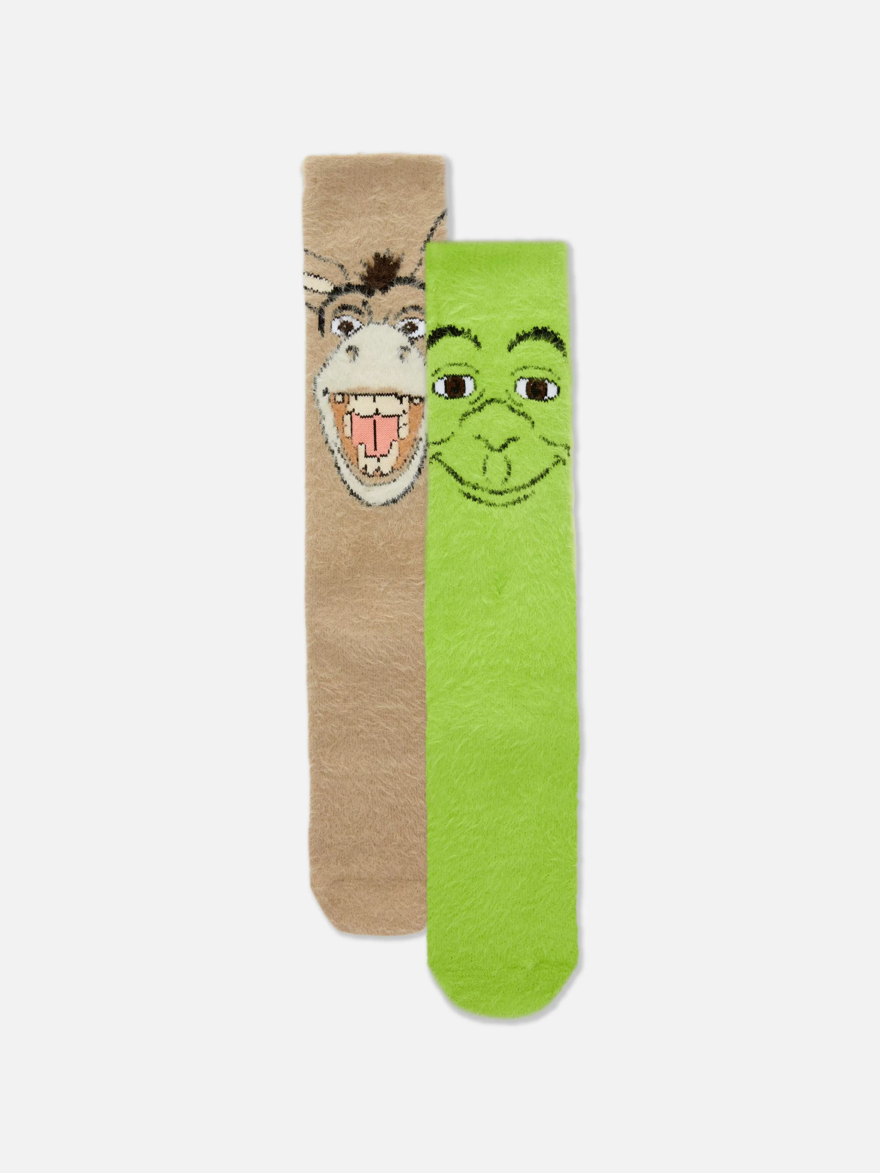 Lot De 2 Paires De Chaussettes Chaudes Shrek-Primark Best Sale