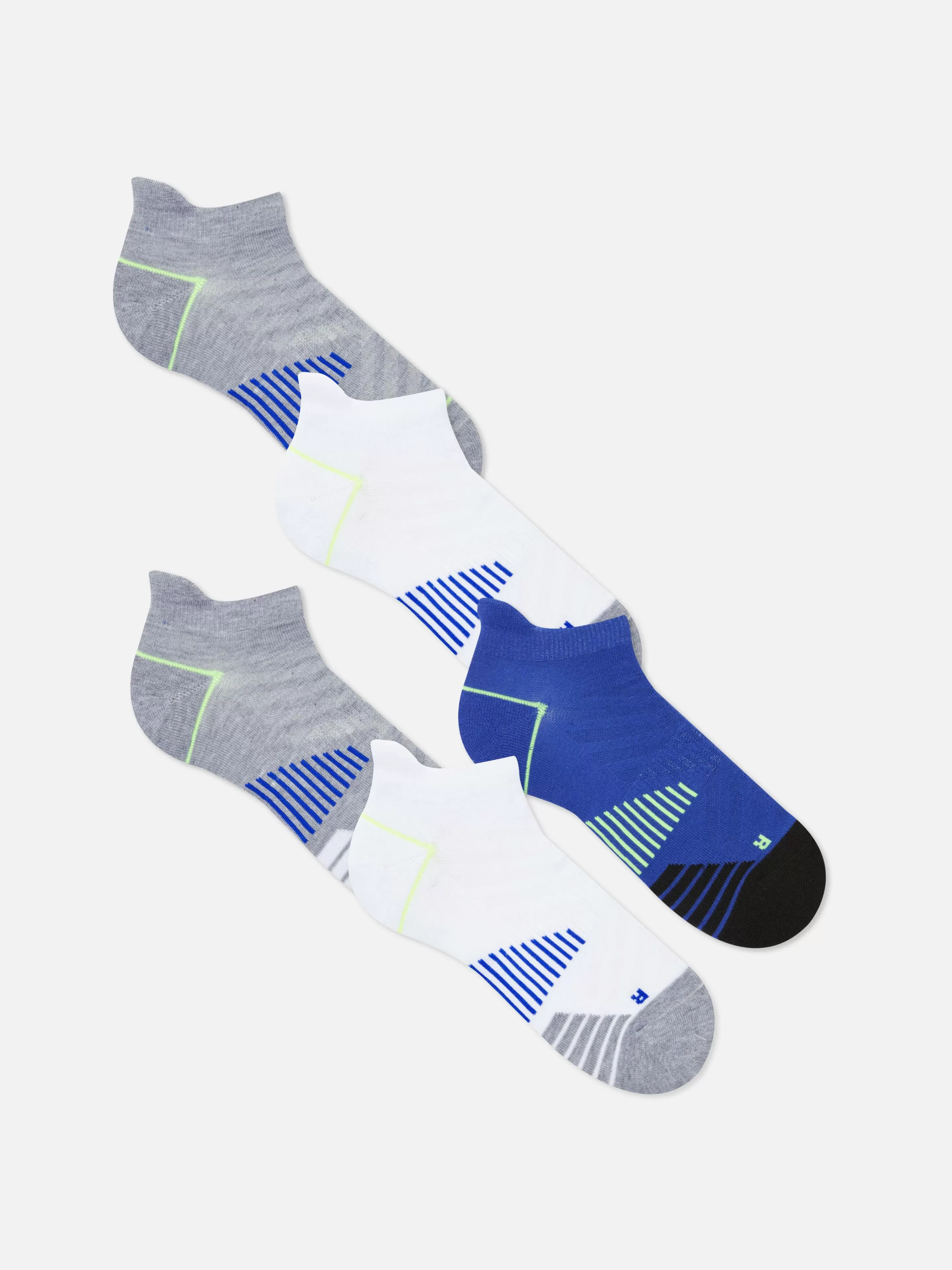 Lot De 5 Paires De Chaussettes De Sport à Rayures-Primark Outlet