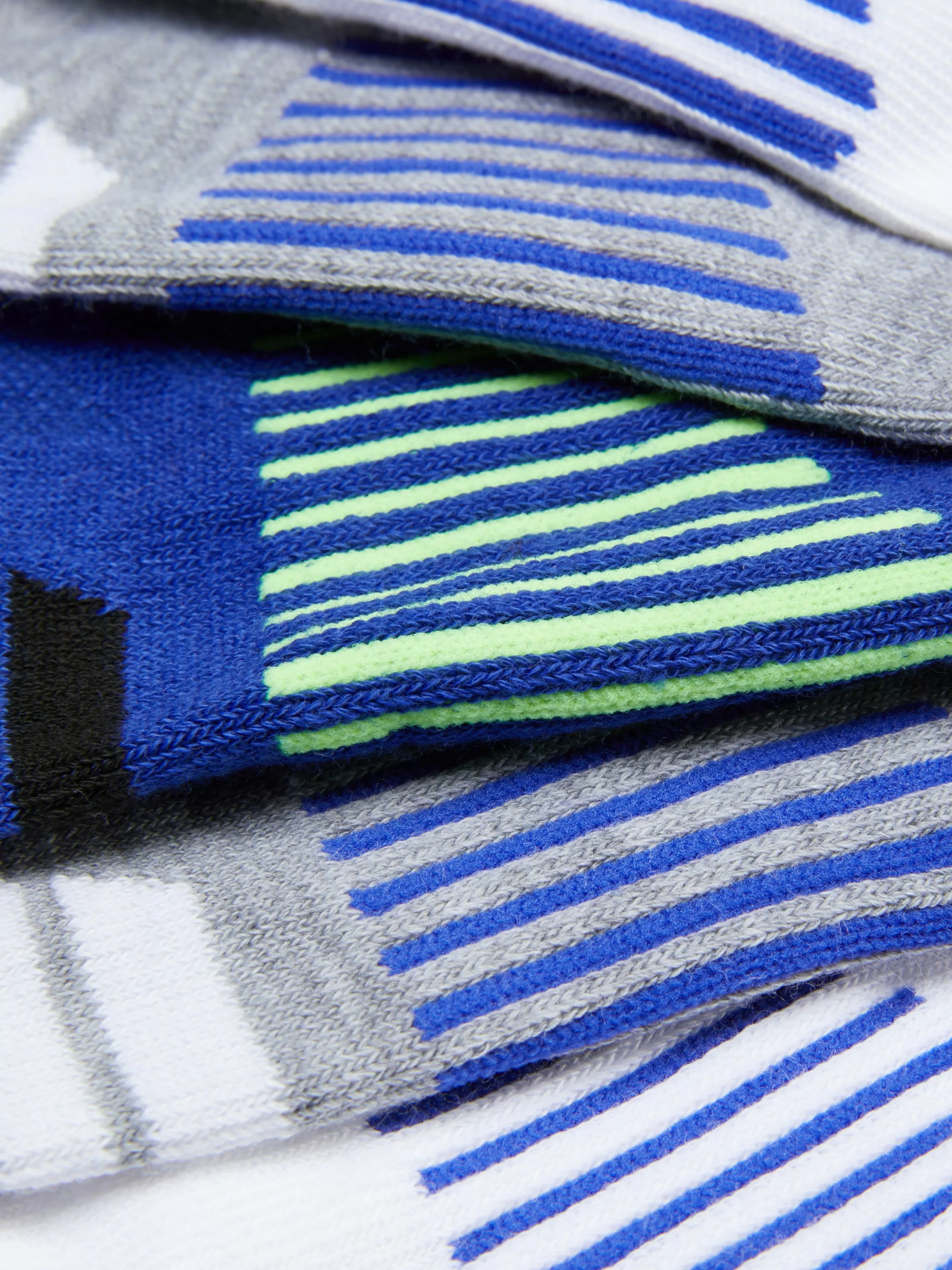 Lot De 5 Paires De Chaussettes De Sport à Rayures-Primark Outlet