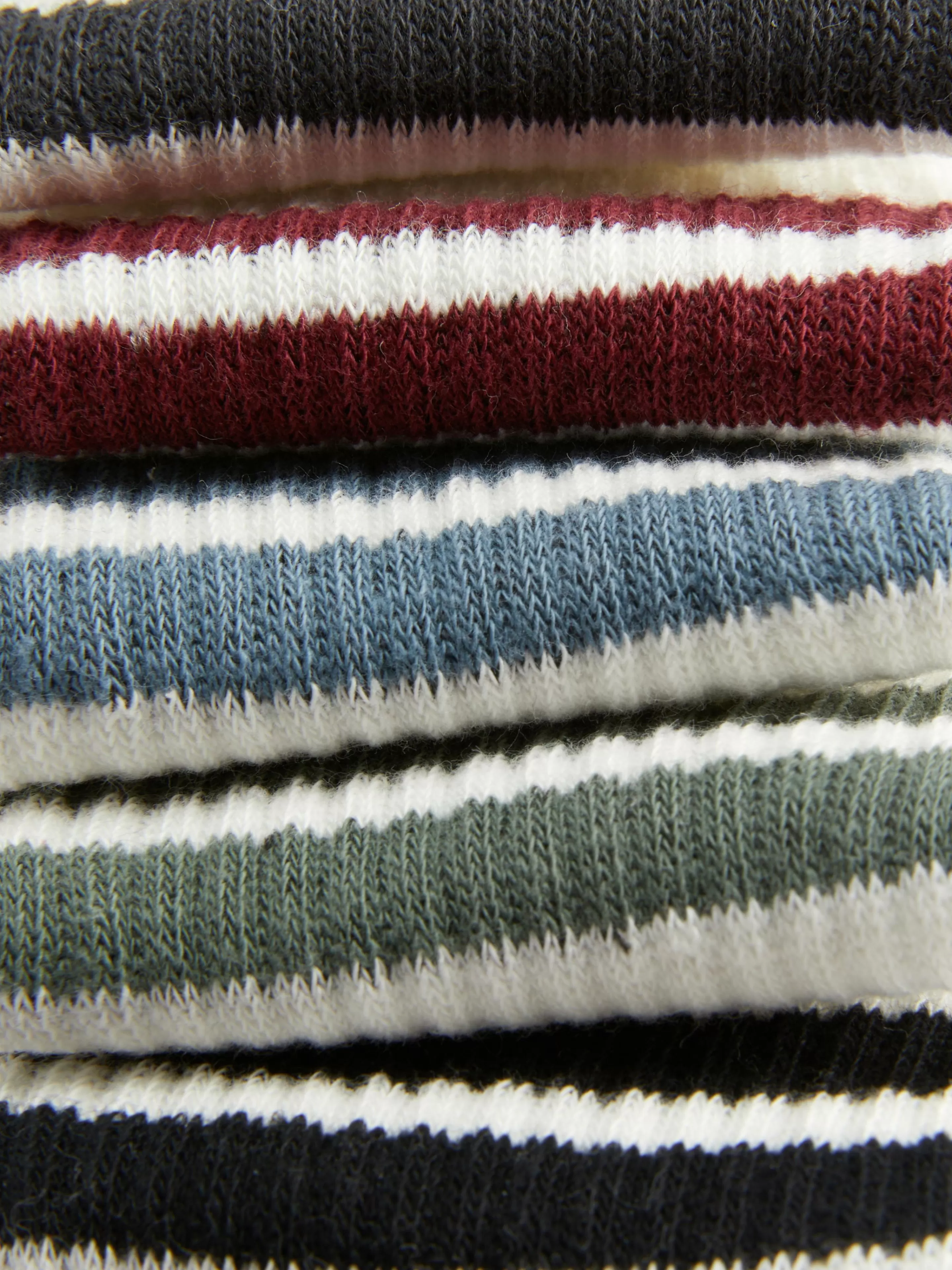 Lot De 5 Paires De Chaussettes De Sport à Rayures-Primark Store