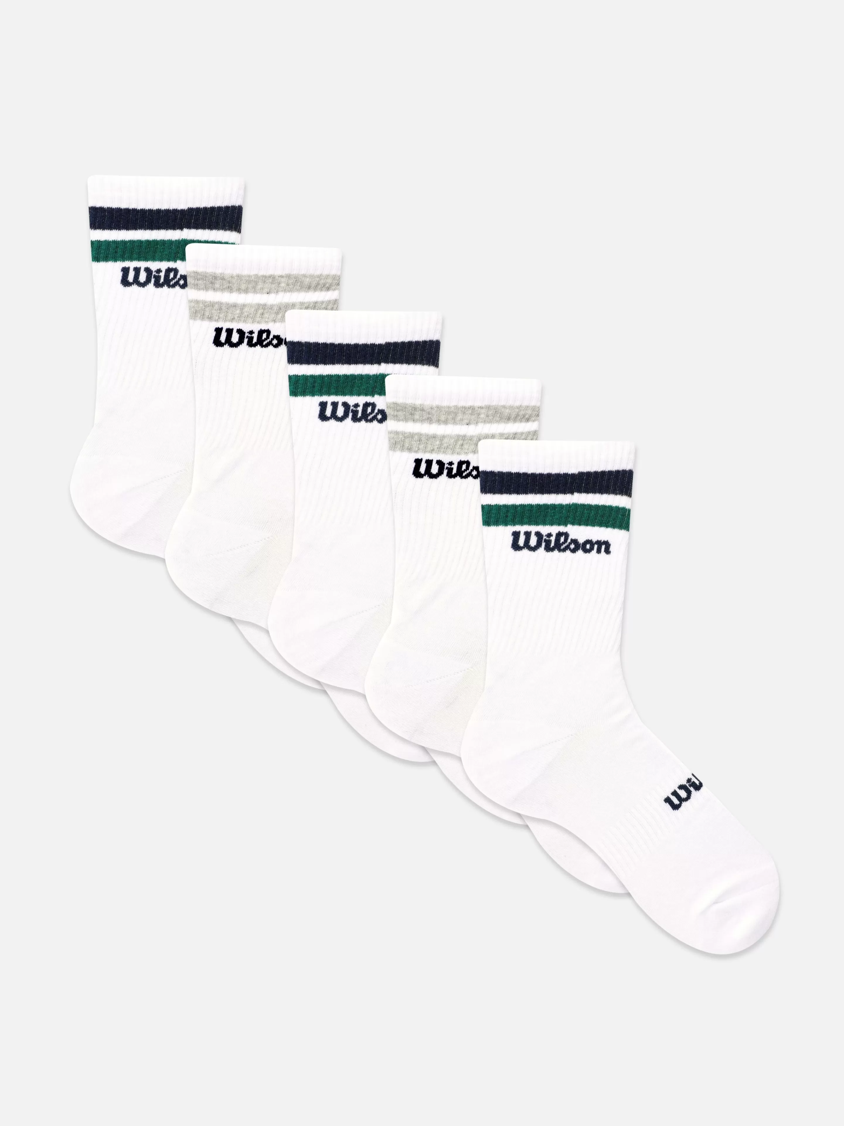 Lot De 5 Paires De Chaussettes De Sport Wilson-Primark Best