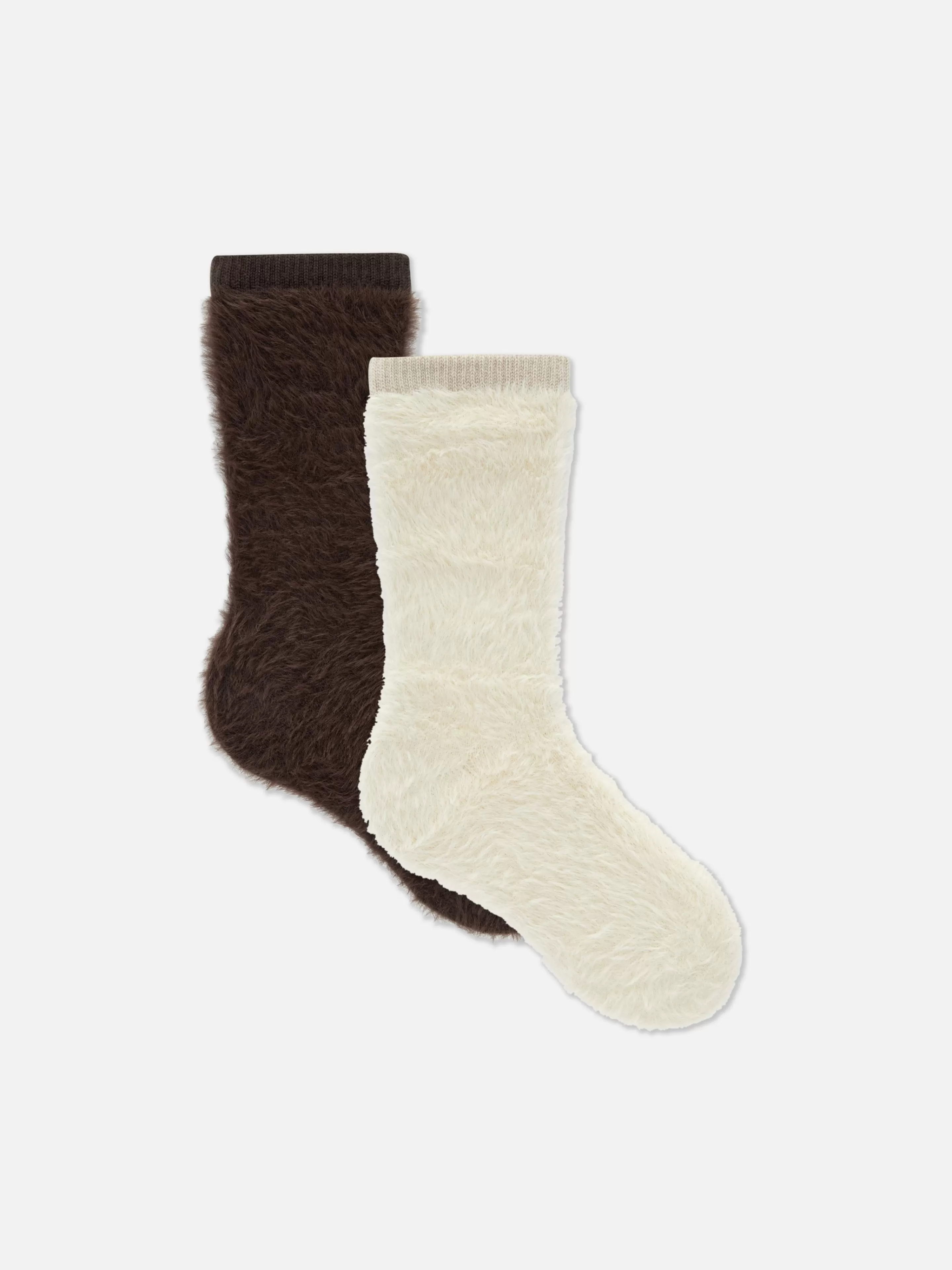Lot De 2 Paires De Chaussettes Douces-Primark Sale