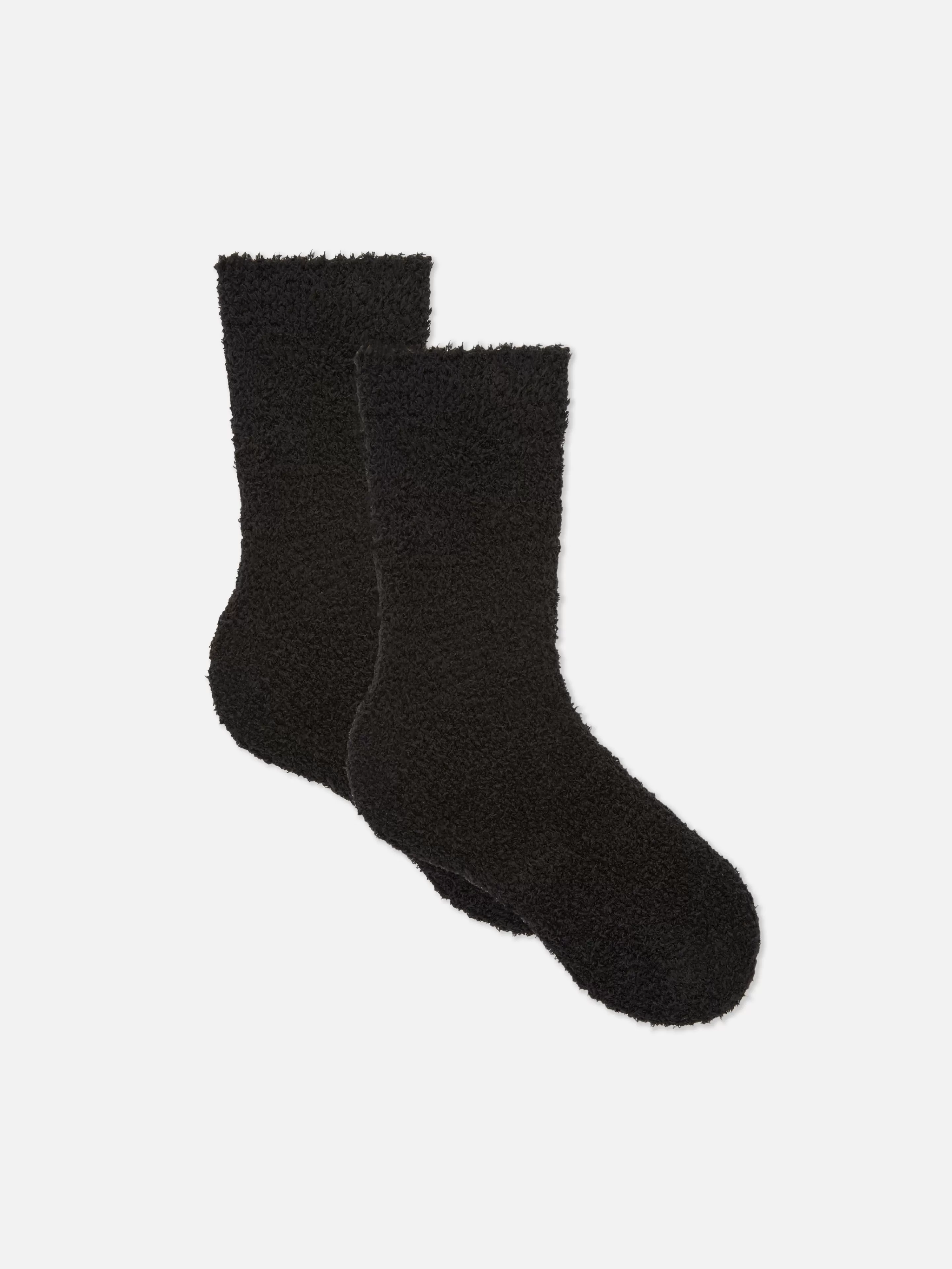 Lot De 2 Paires De Chaussettes En Bouclé Duveteux-Primark New