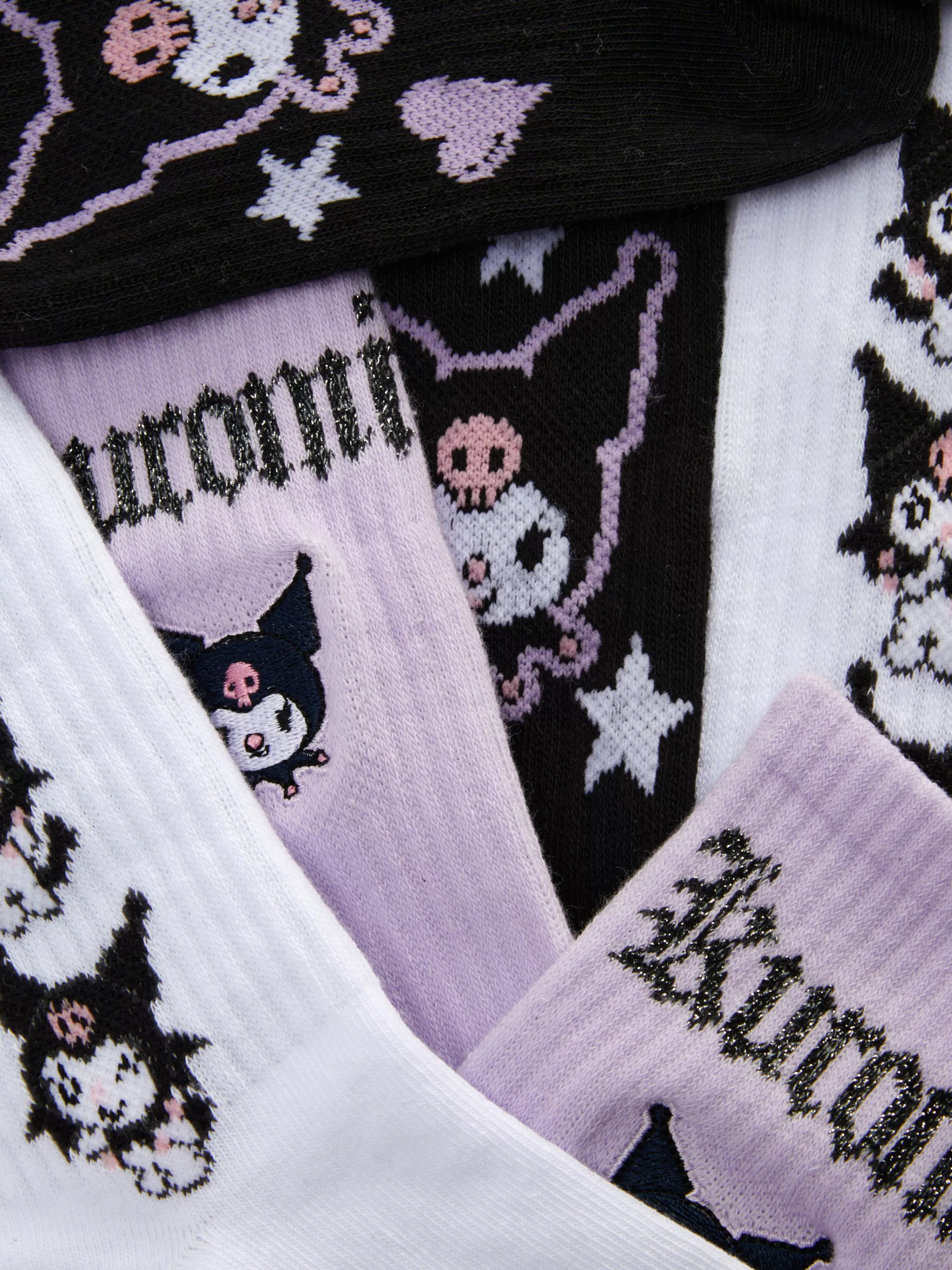 Lot De 2 Paires De Chaussettes Hello Kitty Kuromi-Primark Fashion
