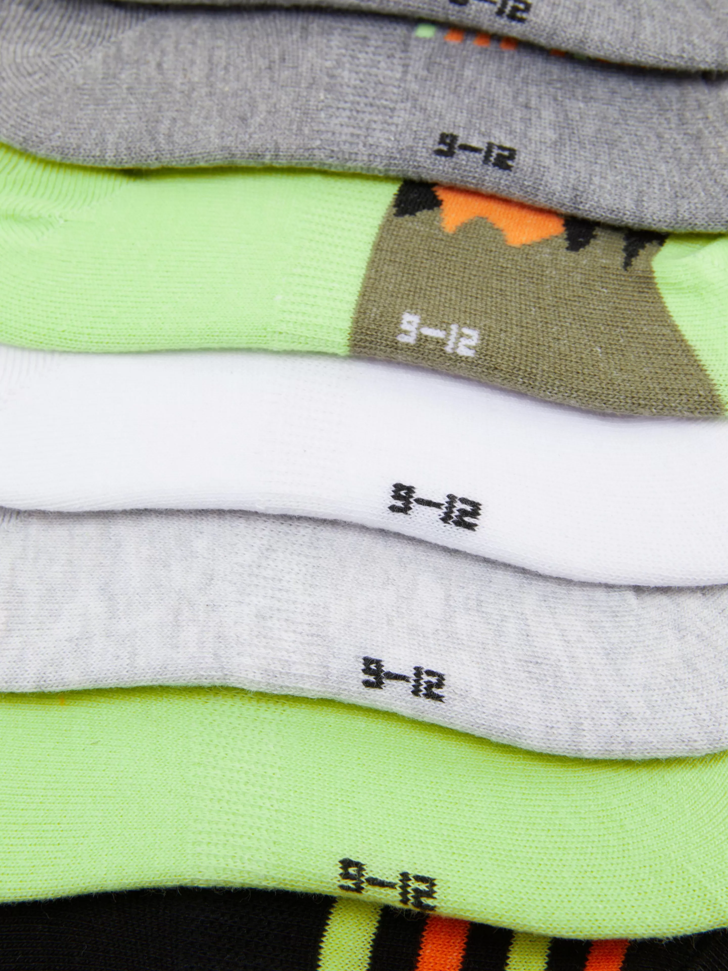 Lot De 7 Paires De Chaussettes Invisibles-Primark Clearance