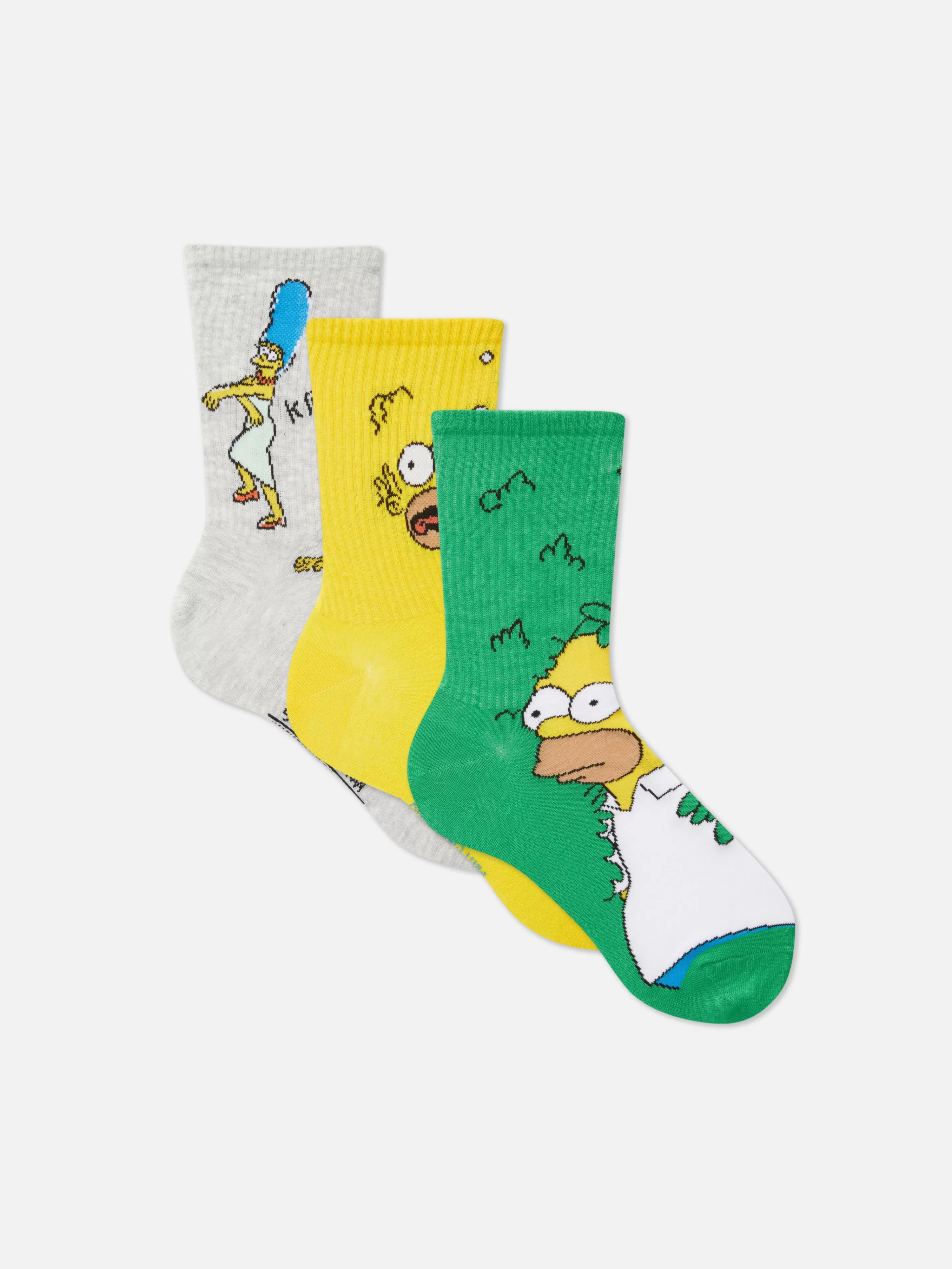 Lot De 3 Paires De Chaussettes Les Simpson-Primark Discount