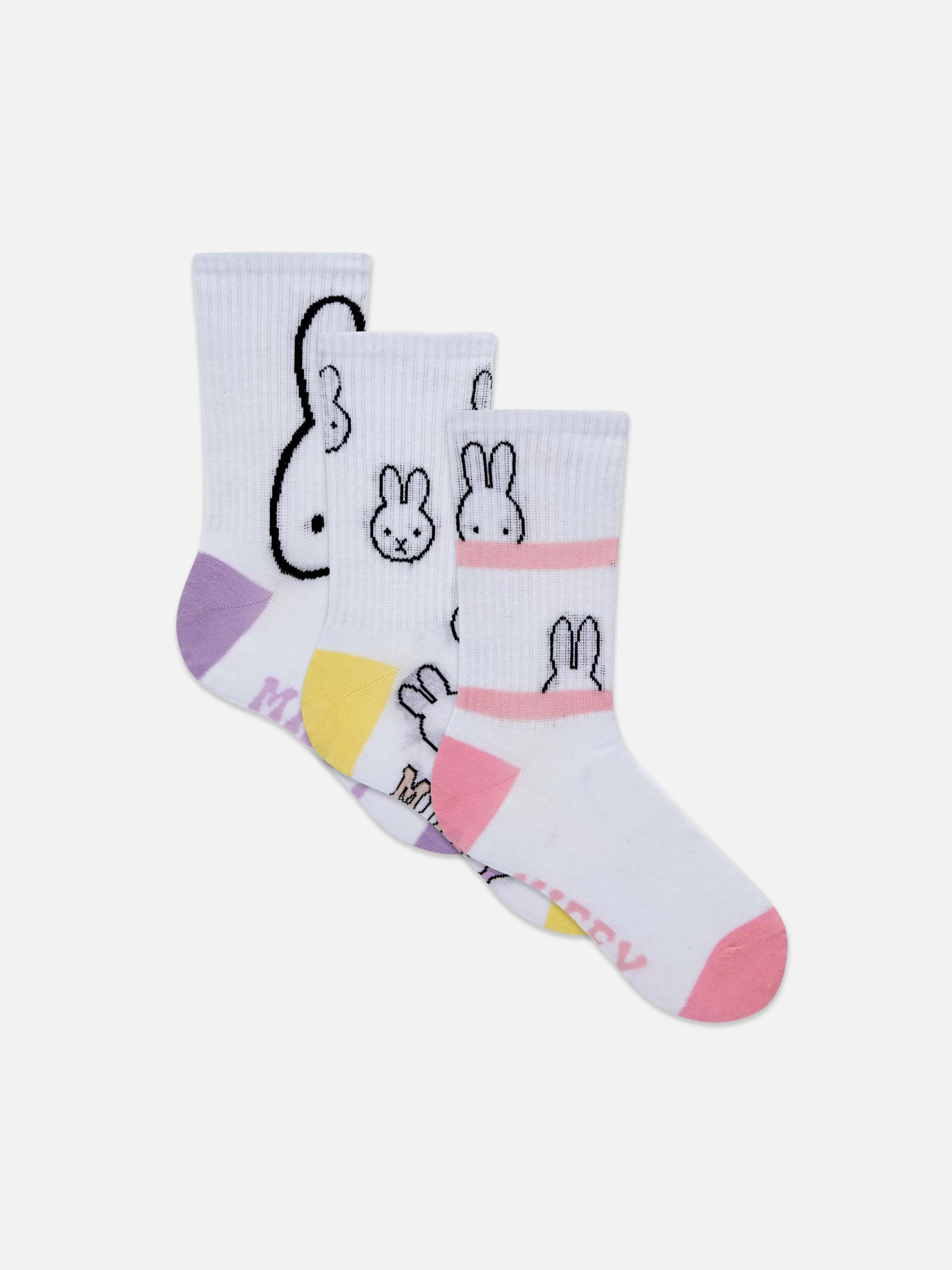 Lot De 3 Paires De Chaussettes Miffy-Primark Store