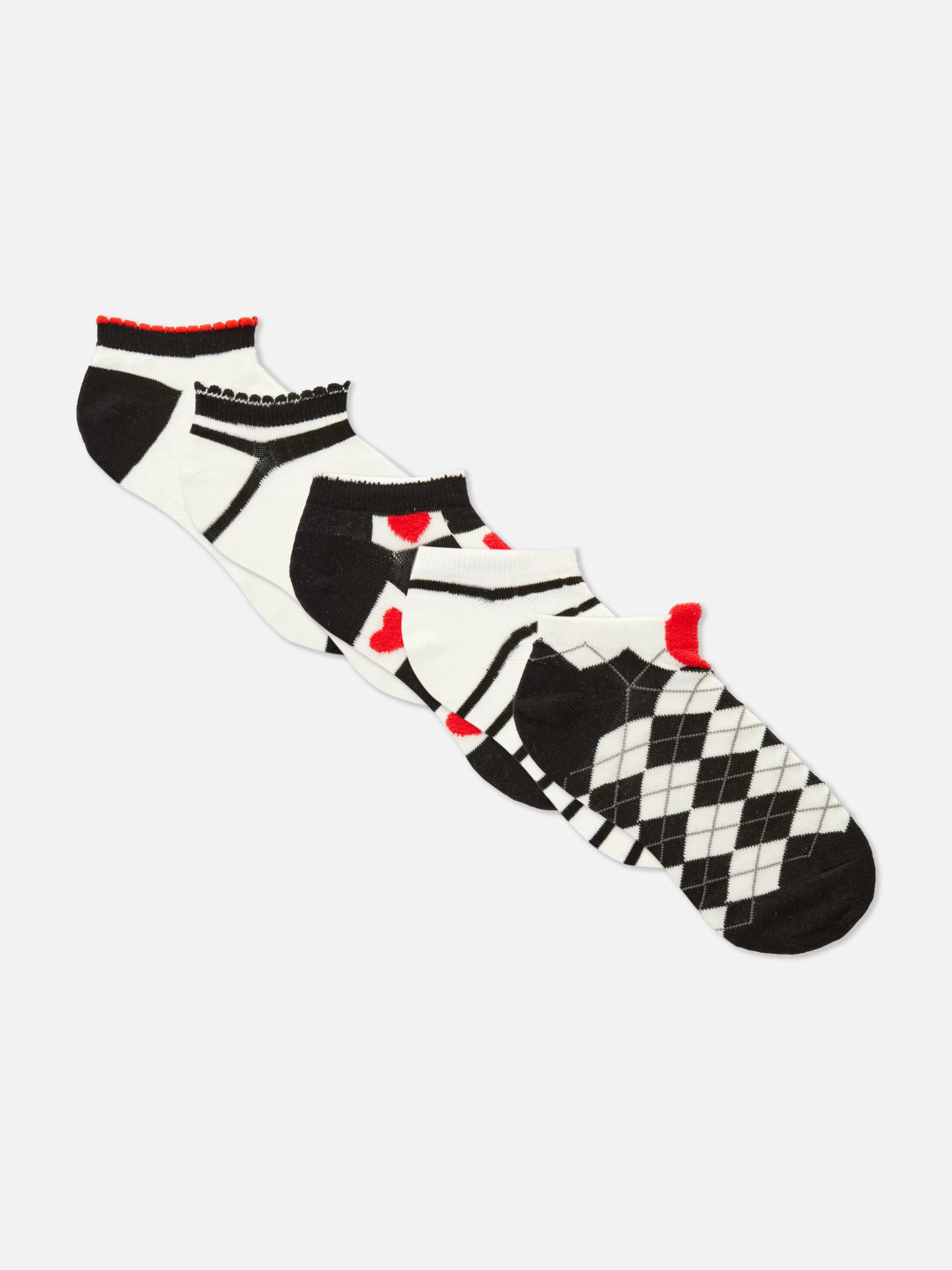 Lot De 5 Paires De Chaussettes Pour Baskets-Primark Clearance