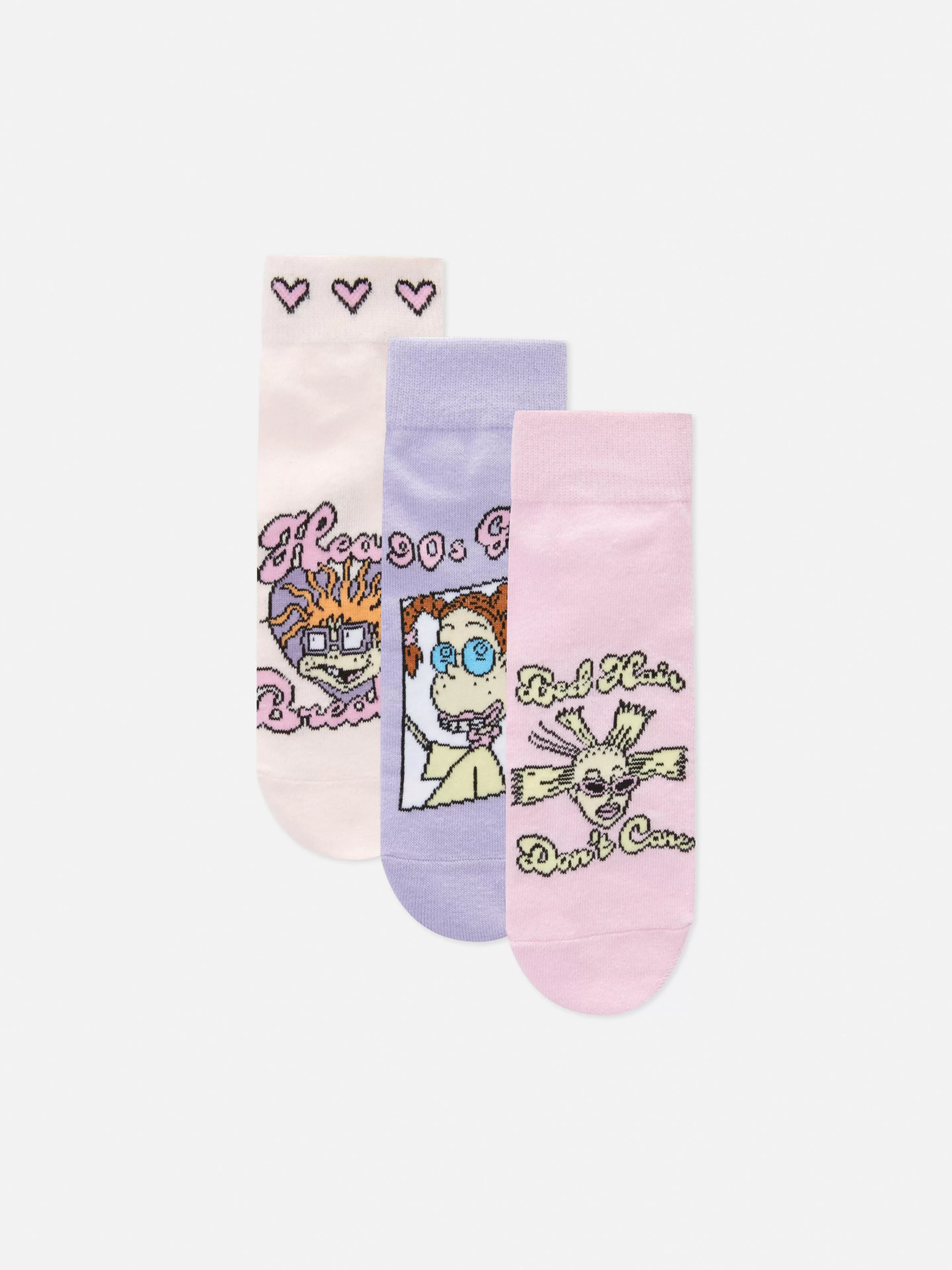 Lot De 3 Paires De Chaussettes Pour Baskets Nickelodeon-Primark Flash Sale
