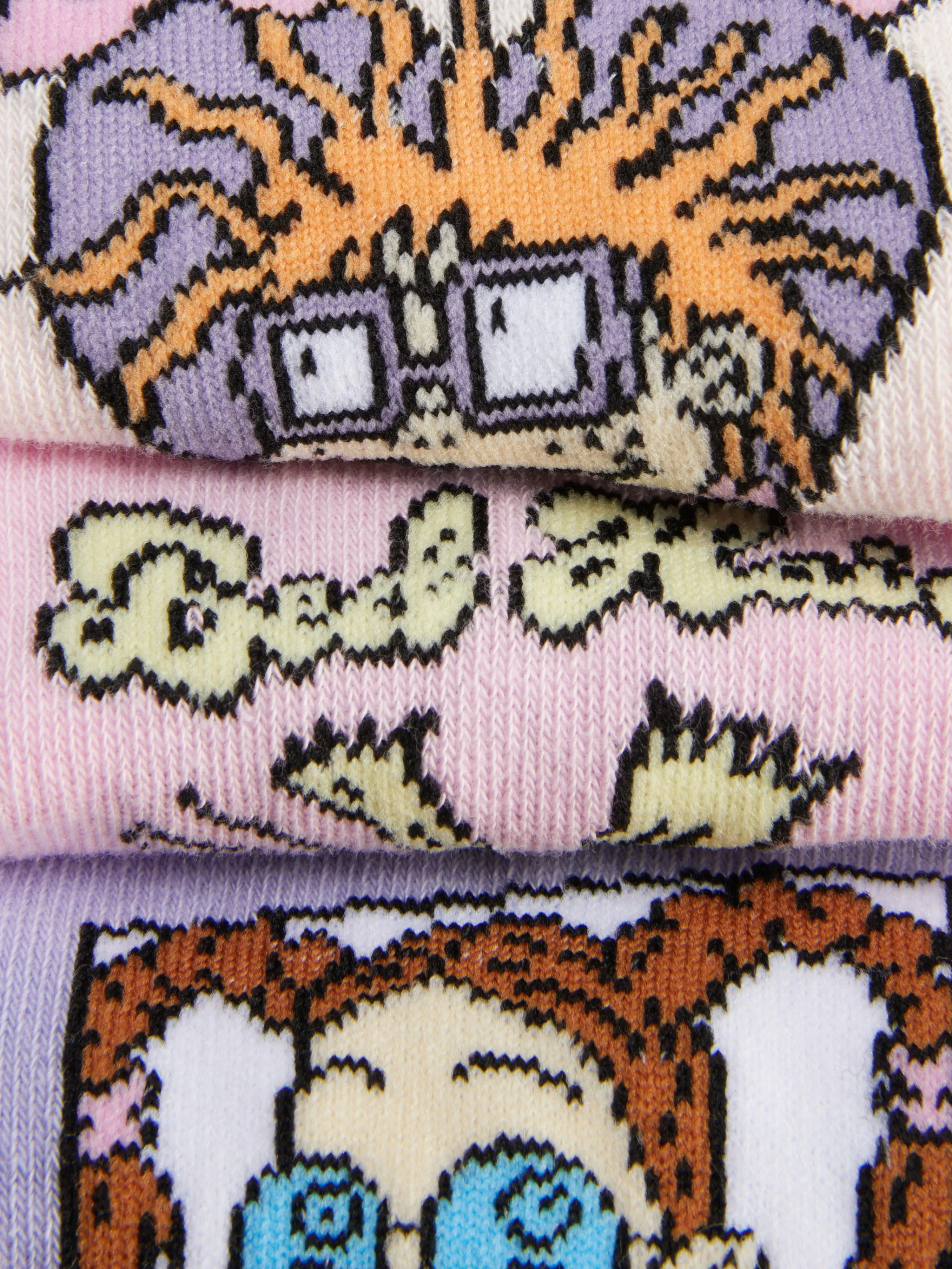 Lot De 3 Paires De Chaussettes Pour Baskets Nickelodeon-Primark Flash Sale