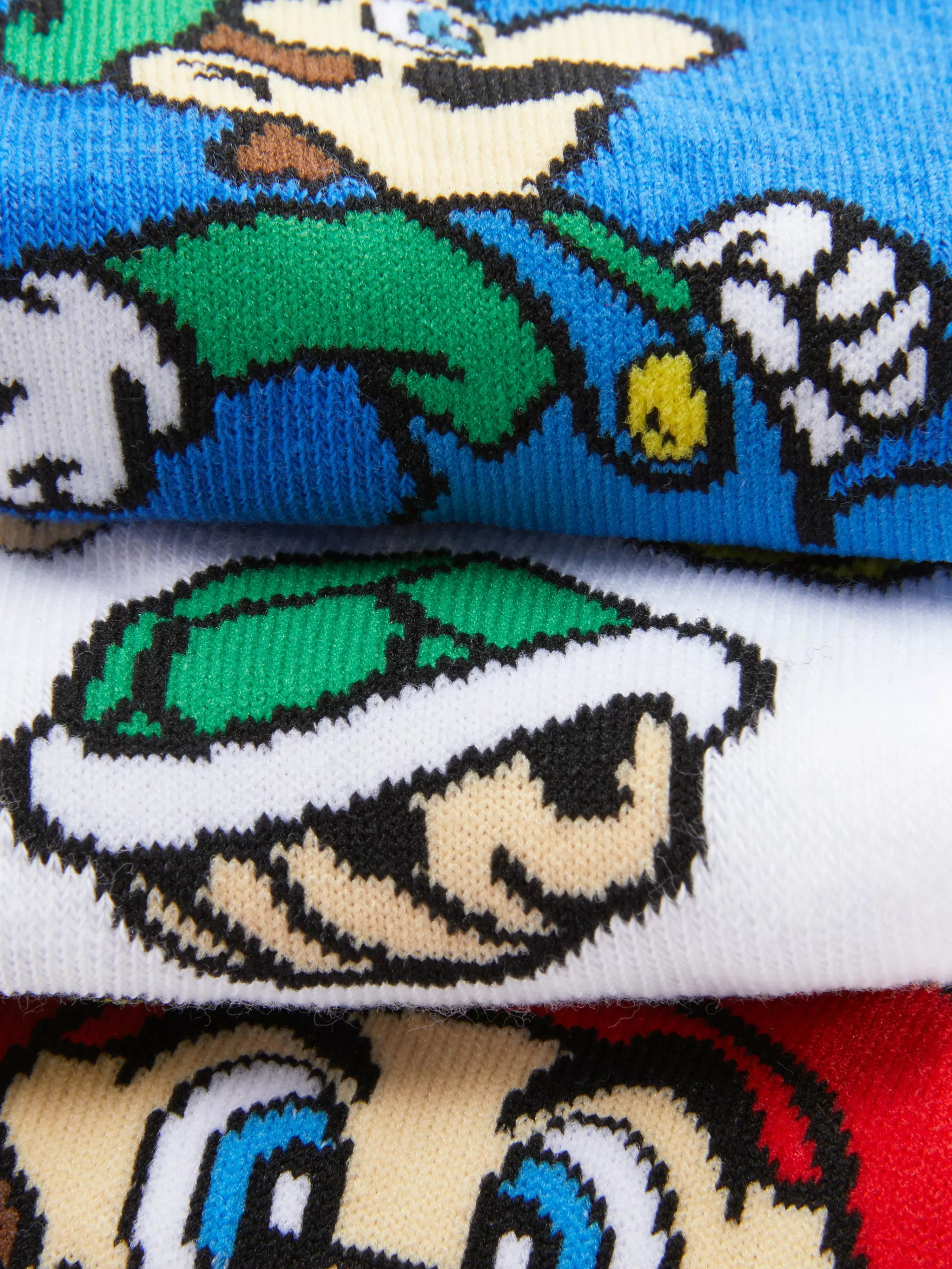 Lot De 3 Paires De Chaussettes Super Mario World-Primark Outlet
