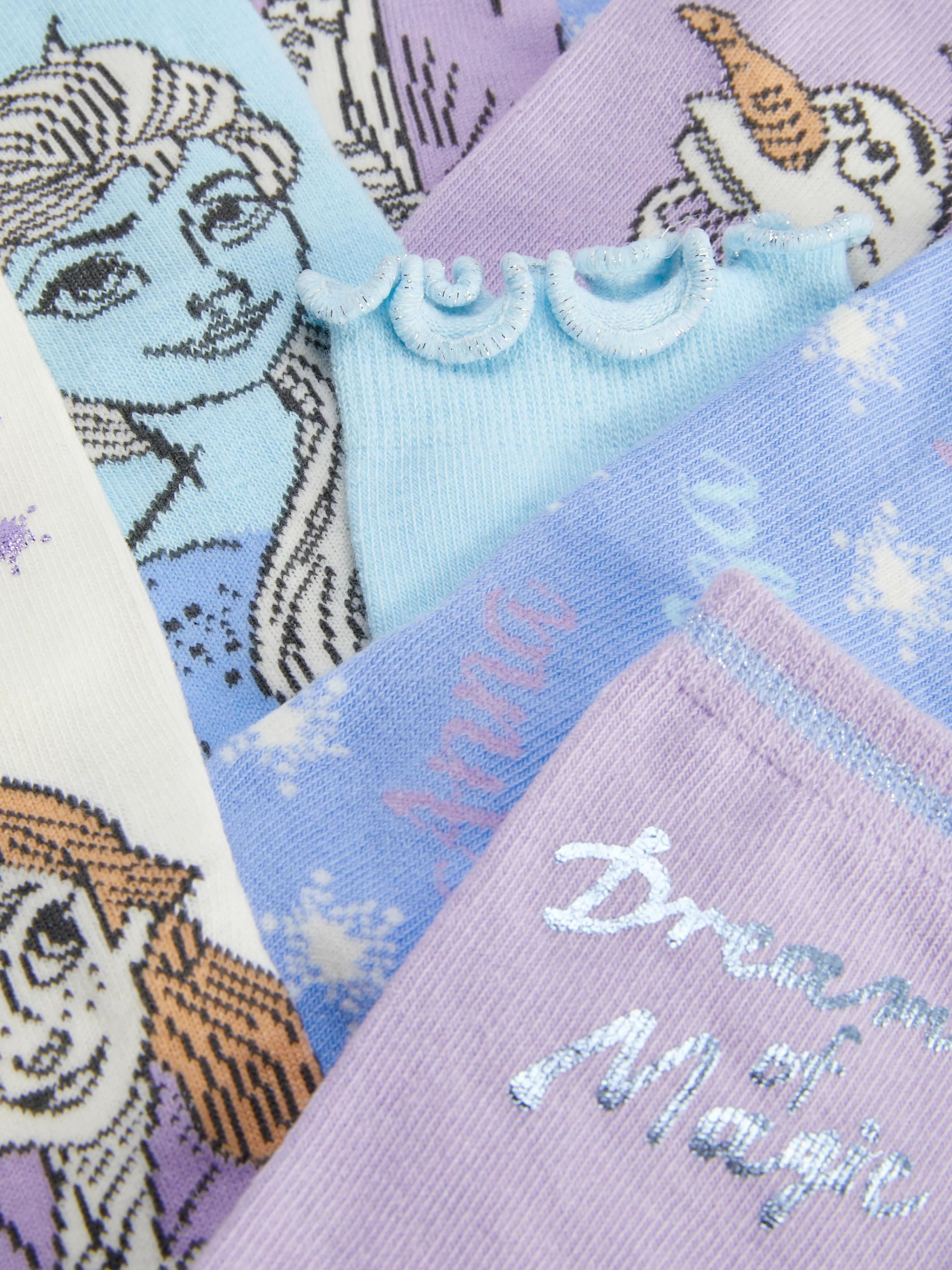 Lot De 4 Paires De Socquettes Disney La Reine Des Neiges-Primark Discount