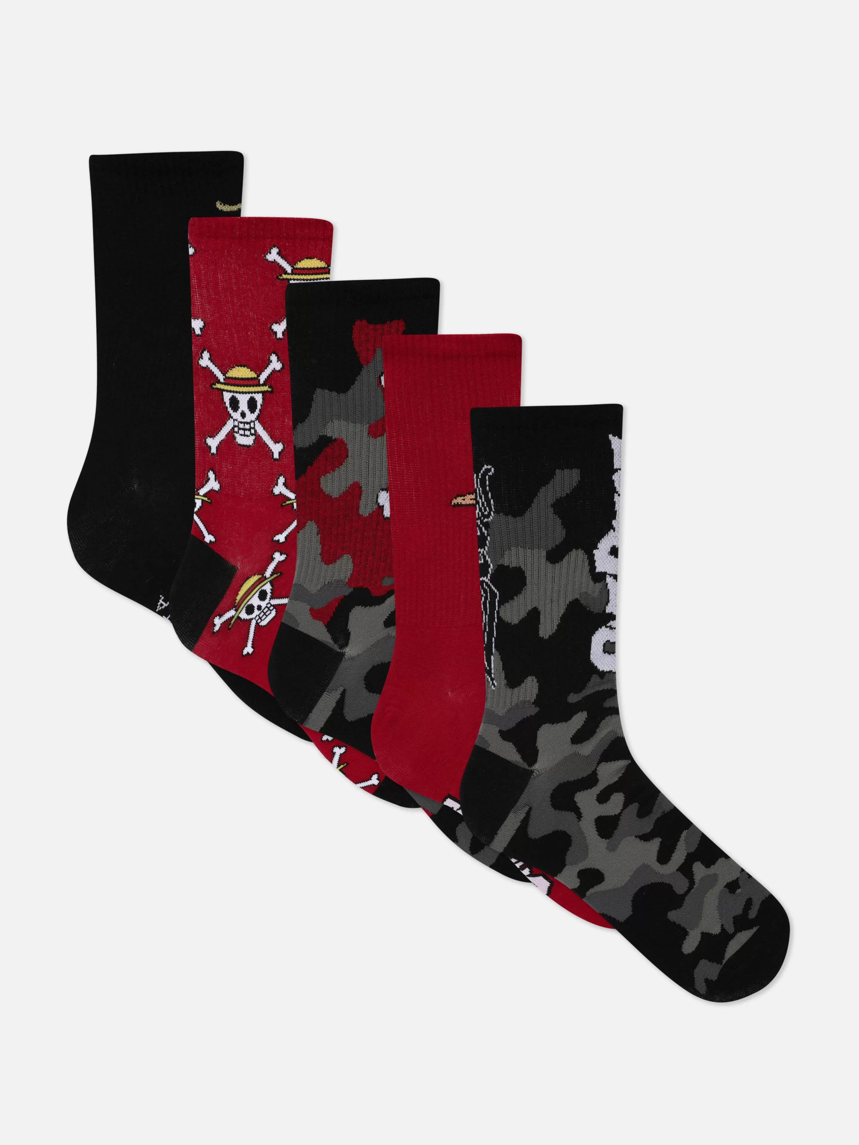 Lot De 5 Paires De Socquettes One Piece-Primark Best Sale