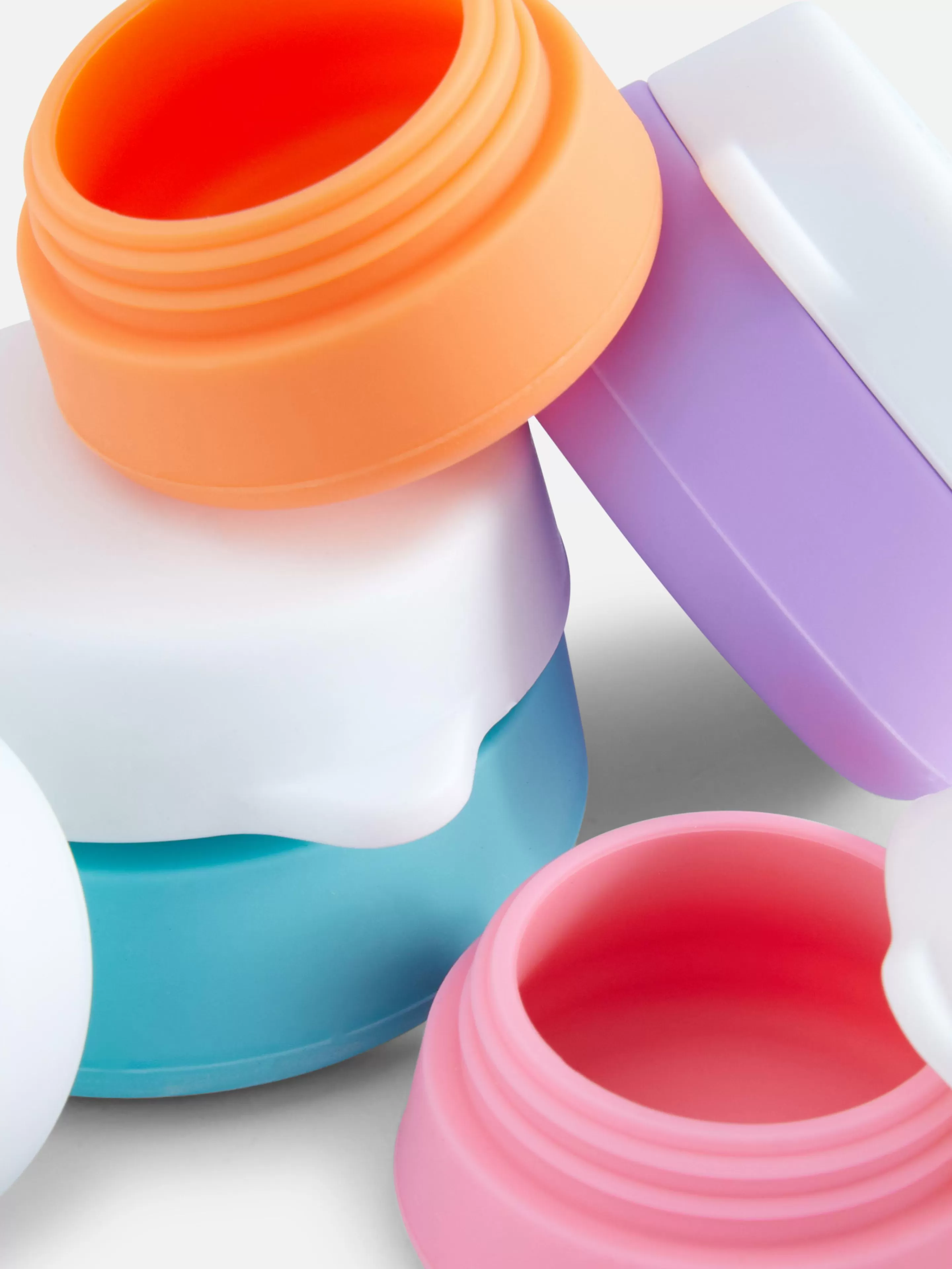 Lot De 4 Pots De Voyage En Silicone-Primark Outlet